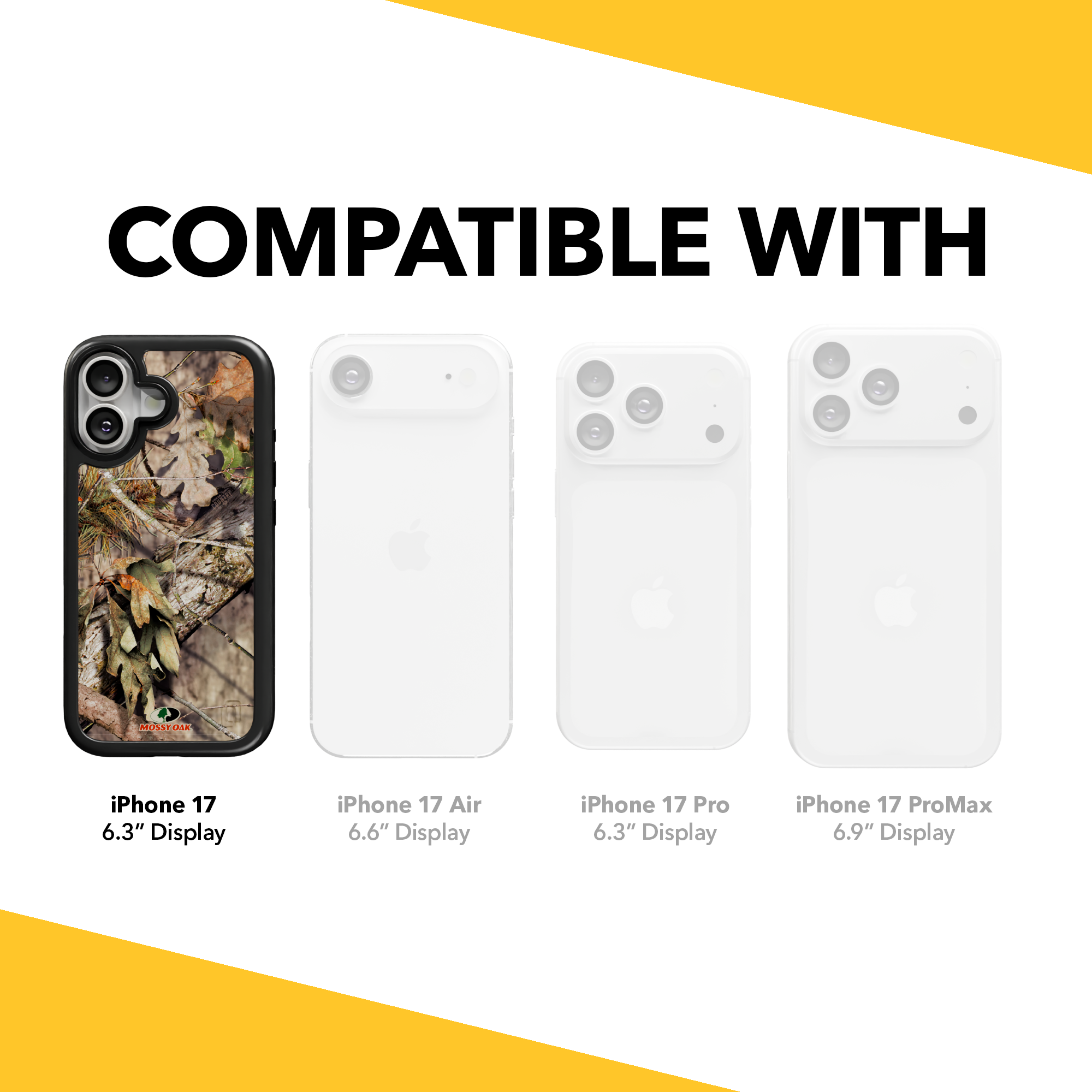 Mossy Oak Collection - Breakup Country for Apple iPhone 17 - Black Breakup Country / iPhone 17 / Black