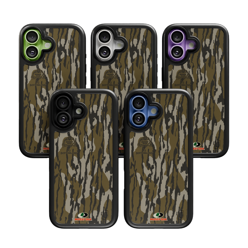 Mossy Oak Collection - Bottomland for Apple iPhone 17 - Black Bottomland / iPhone 17 / Black