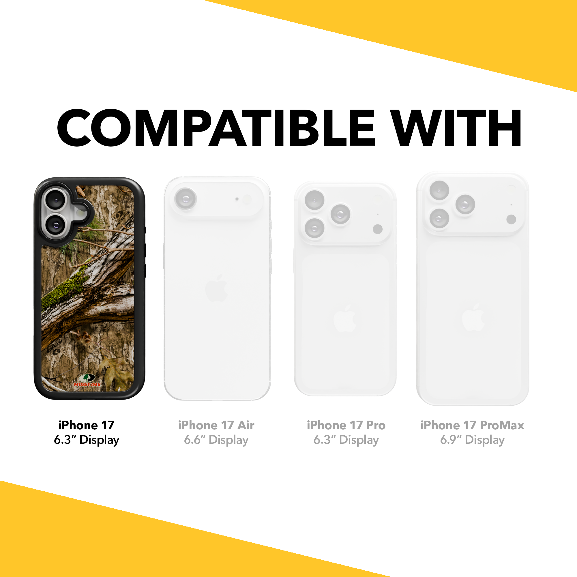 Mossy Oak Collection - Country DNA for Apple iPhone 17 - Black Country DNA / iPhone 17 / Black