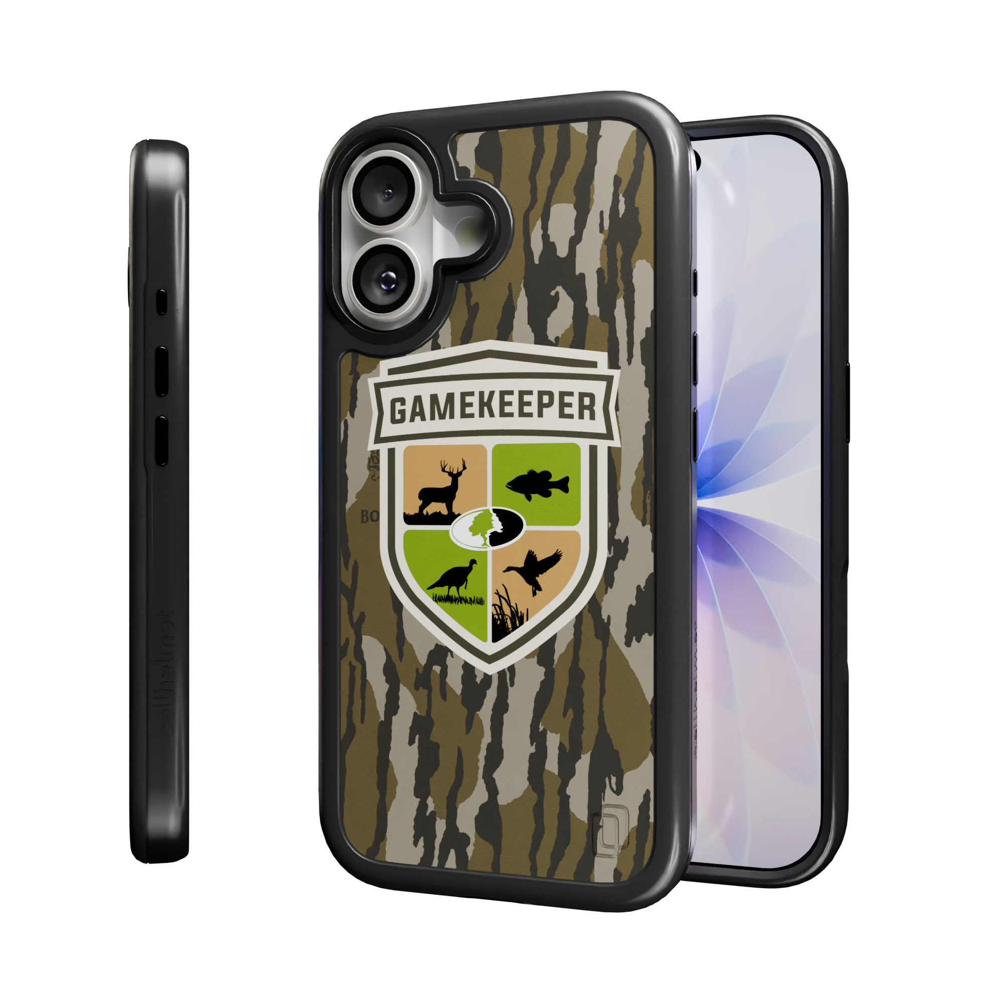 Mossy Oak Collection - Game Keeper for Apple iPhone 17 - Black Game Keeper / iPhone 17 / Black