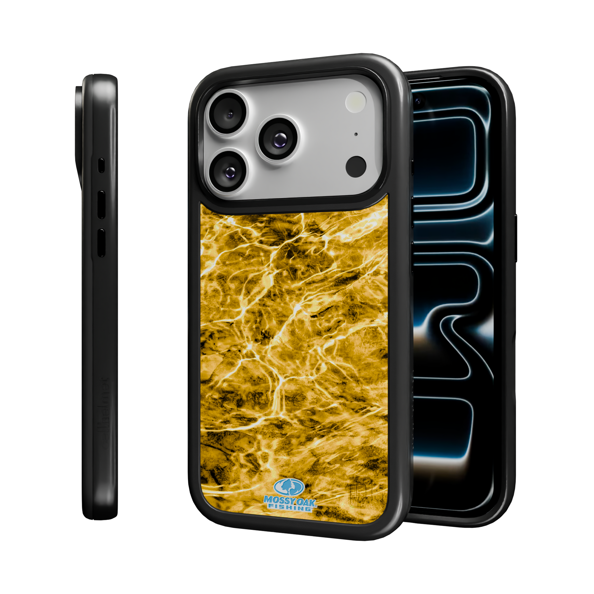 Mossy Oak Collection - Agua Yellowfin for Apple iPhone 17 Pro - Black Agua Yellowfin / iPhone 17 Pro / Black