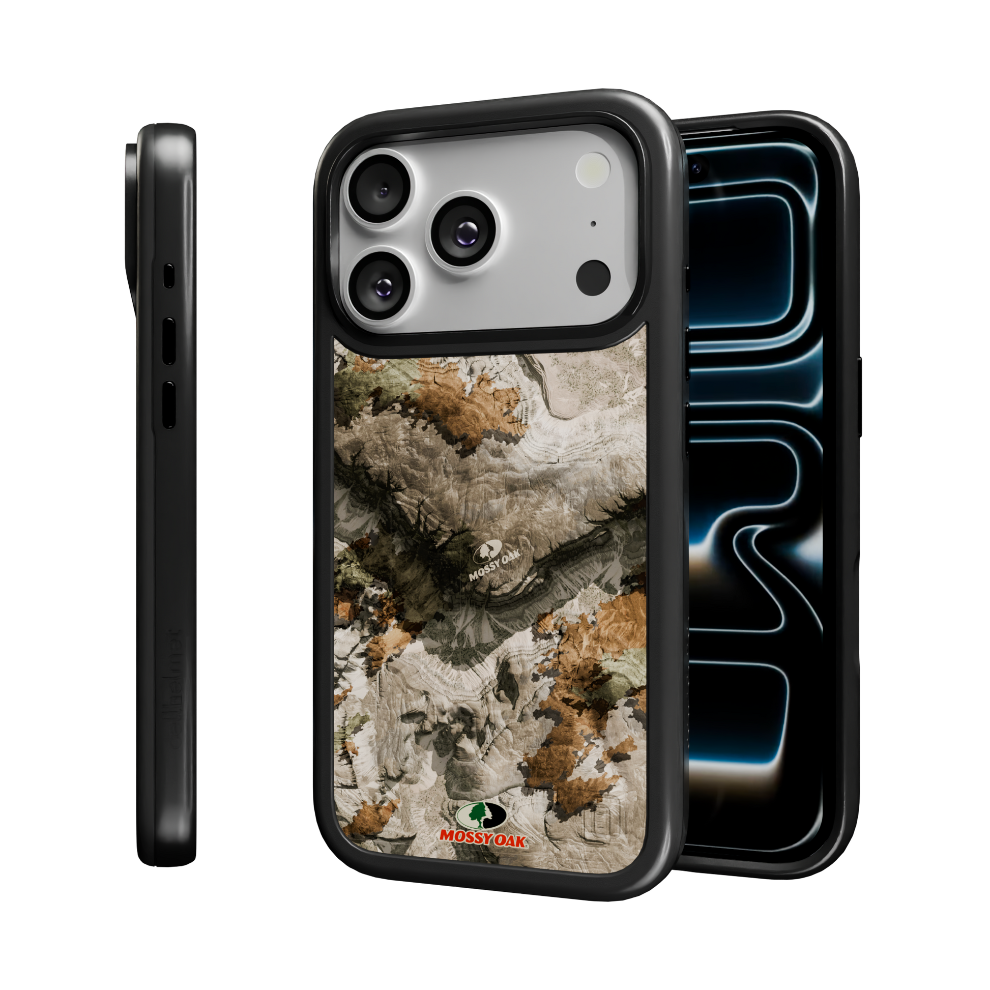 Mossy Oak Collection - Terra Gila for Apple iPhone 17 Pro - Black Terra Gila / iPhone 17 Pro / Black