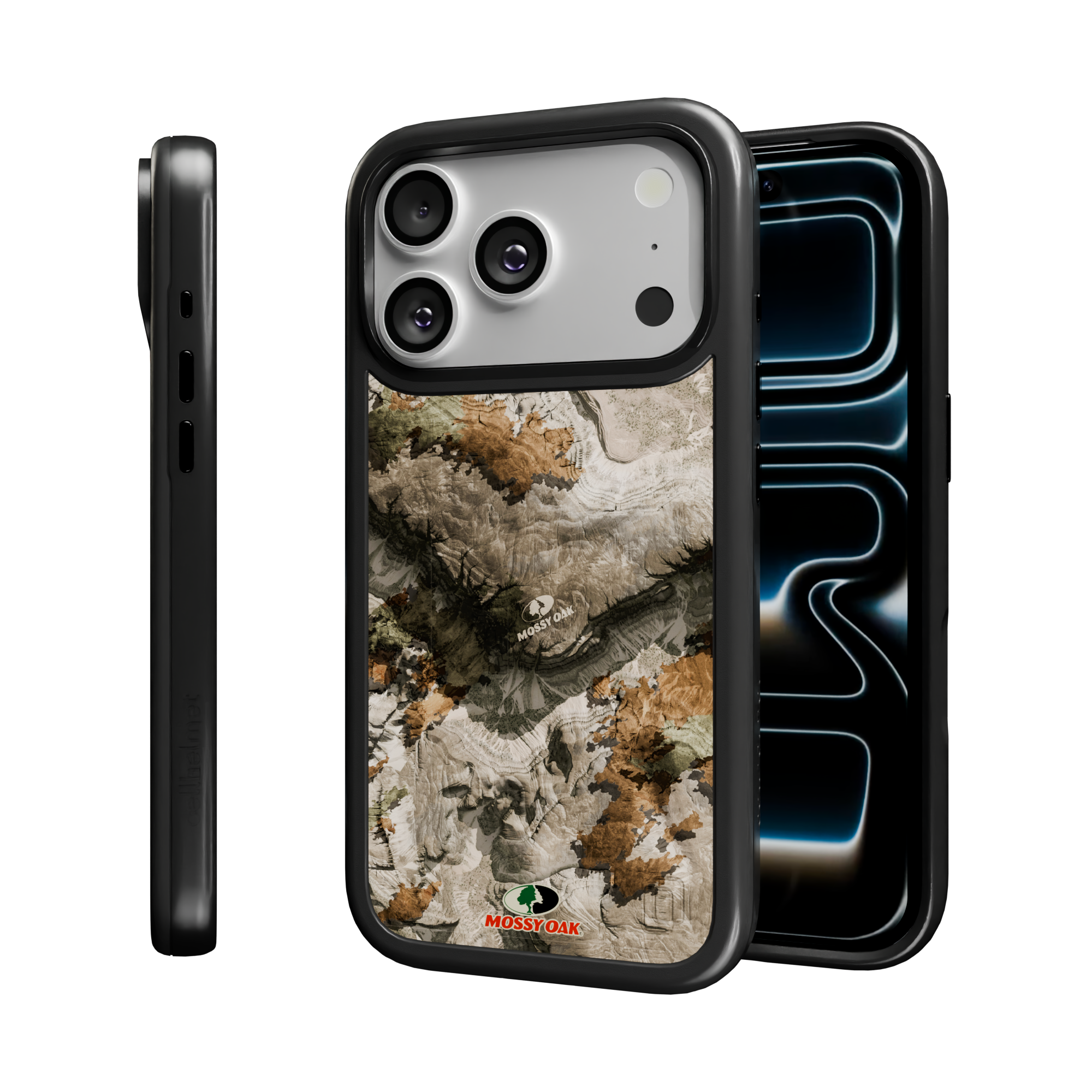 Mossy Oak Collection - Terra Gila for Apple iPhone 17 Pro - Black Terra Gila / iPhone 17 Pro / Black