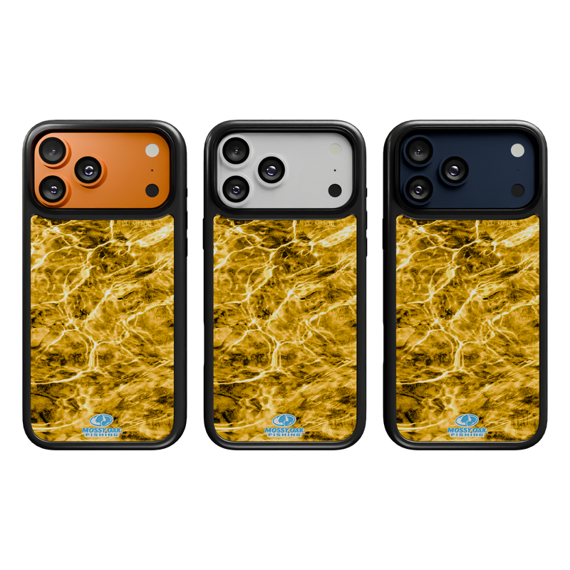 Mossy Oak Collection - Agua Yellowfin for Apple iPhone 17 Pro Max - Black Agua Yellowfin / iPhone 17 Pro Max / Black