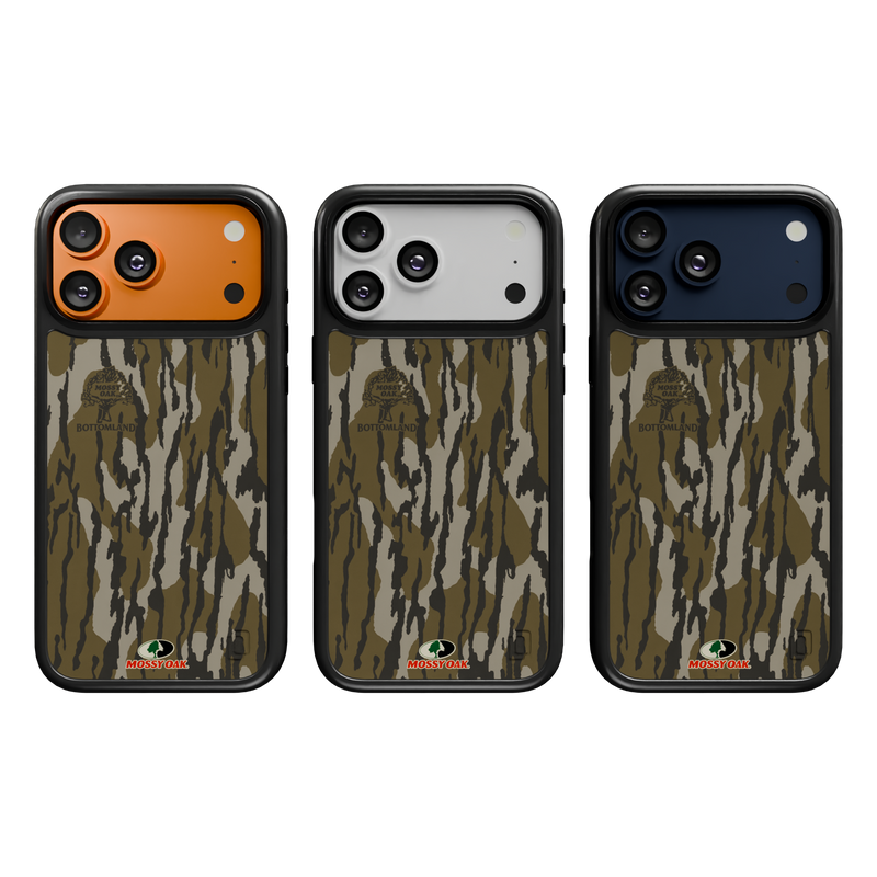 Mossy Oak Collection - Bottomland for Apple iPhone 17 Pro Max - Black Bottomland / iPhone 17 Pro Max / Black