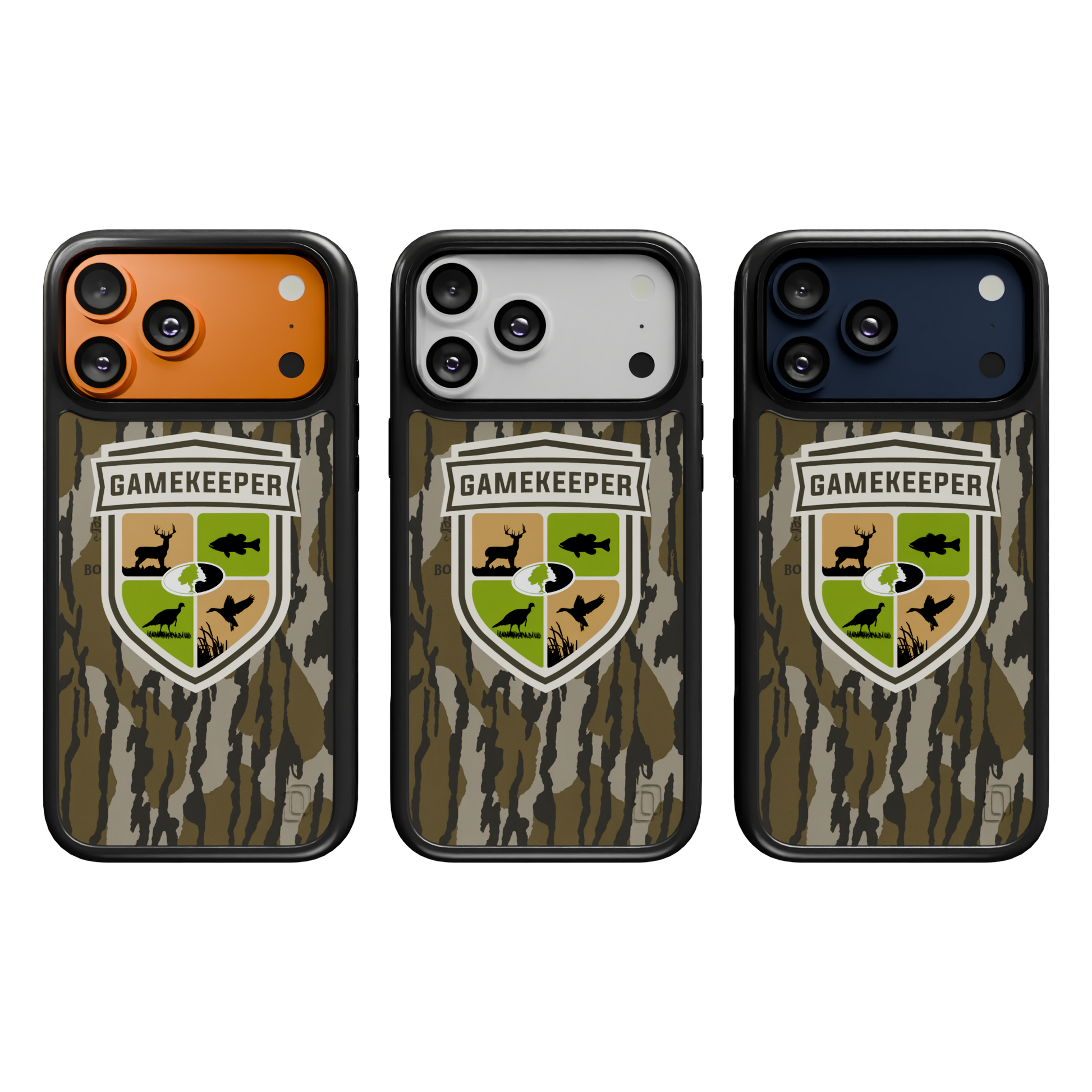Mossy Oak Collection - Game Keeper for Apple iPhone 17 Pro Max - Black Game Keeper / iPhone 17 Pro Max / Black