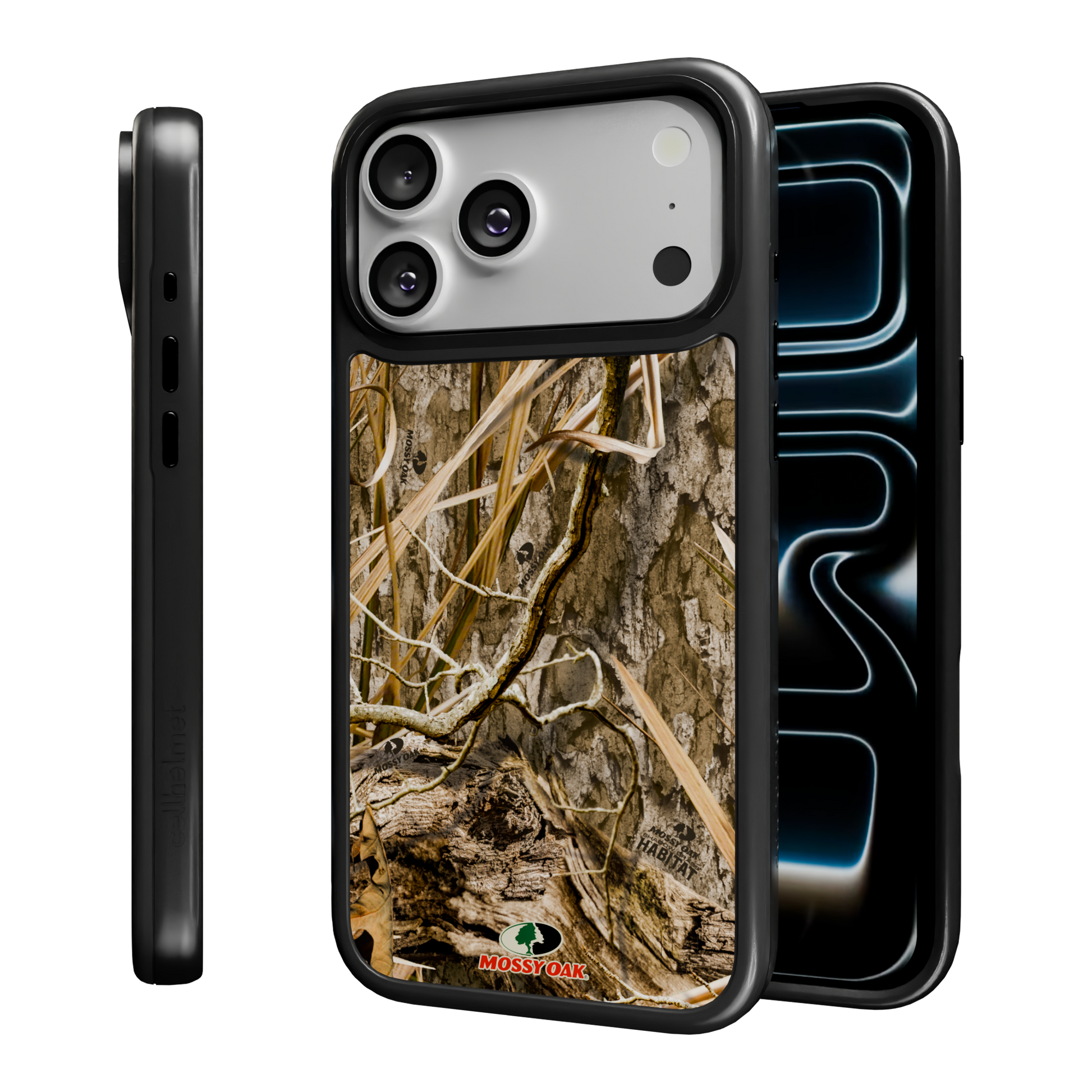 Mossy Oak Collection - Shadow Grass for Apple iPhone 17 Pro Max - Black Shadow Grass / iPhone 17 Pro Max / Black