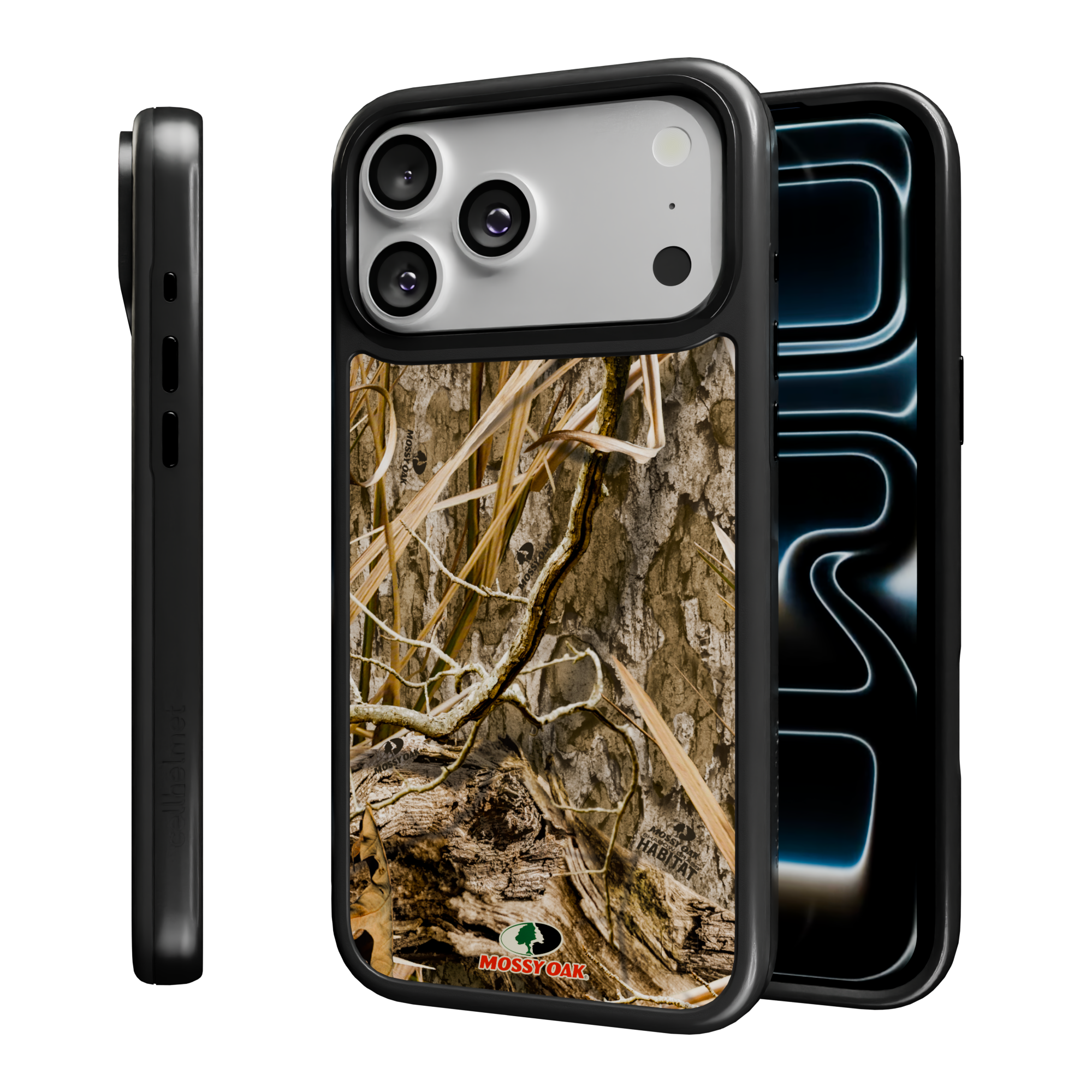 Mossy Oak Collection - Shadow Grass for Apple iPhone 17 Pro Max - Black Shadow Grass / iPhone 17 Pro Max / Black