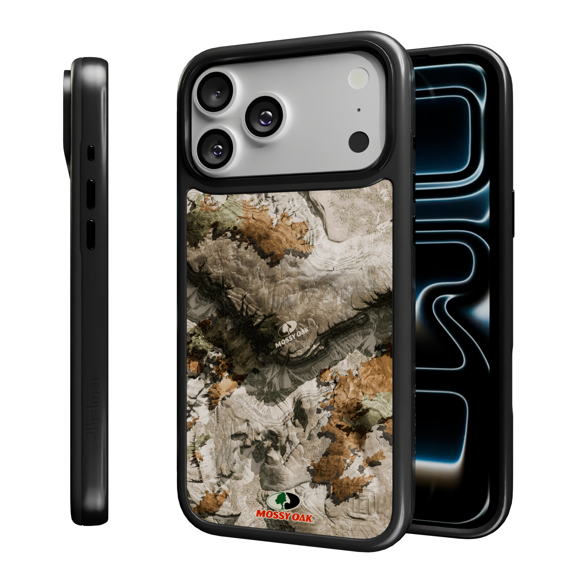 Mossy Oak Collection - Terra Gila for Apple iPhone 17 Pro Max - Black Terra Gila / iPhone 17 Pro Max / Black