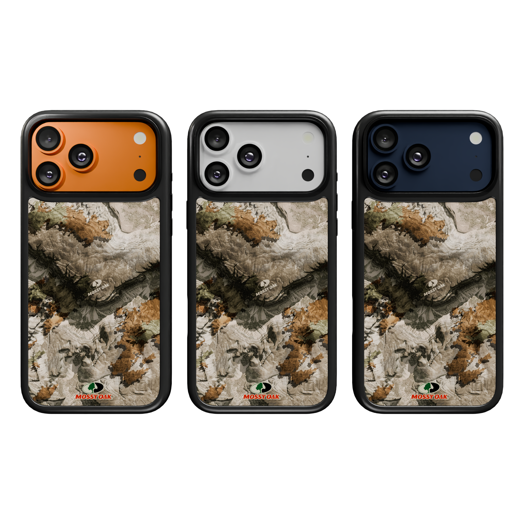 Shock-Absorbent MagSafe® Case for Apple iPhone 17 Pro in Mossy Oak Terra Gila Camo | Fortitude Series