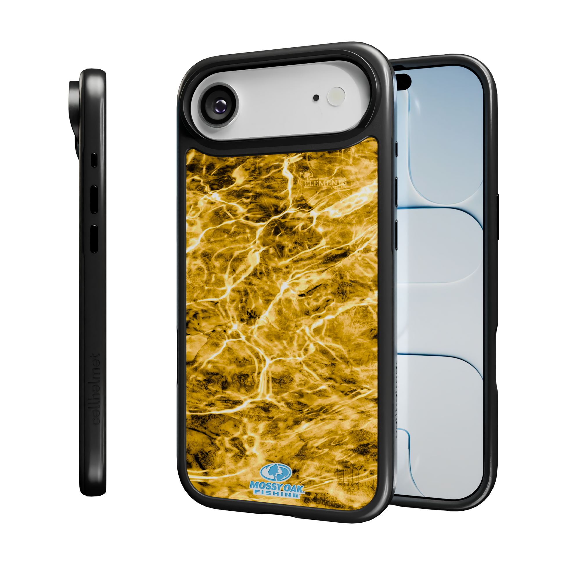 Mossy Oak Collection - Agua Yellowfin for Apple iPhone Air - Black Agua Yellowfin / iPhone Air / Black