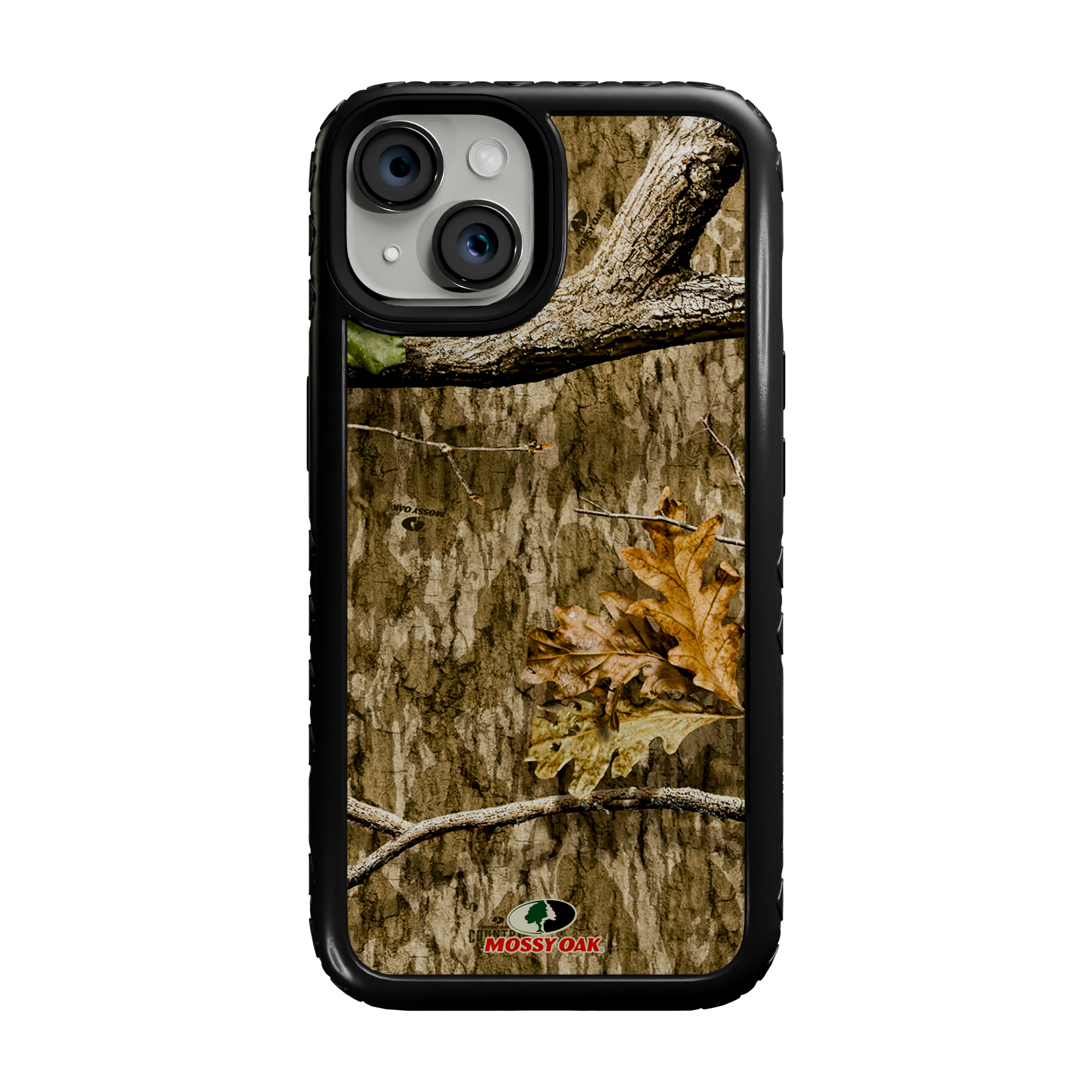 Shock-Absorbent MagSafe® Case for Apple iPhone 14 | Mossy Oak Country Roots Camo