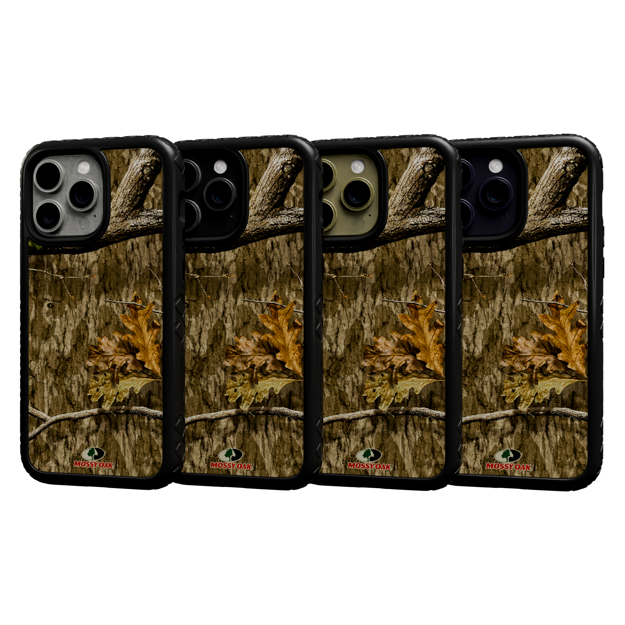 Shock-Absorbent MagSafe® Case for Apple iPhone 14 Pro | Mossy Oak Country Roots Camo