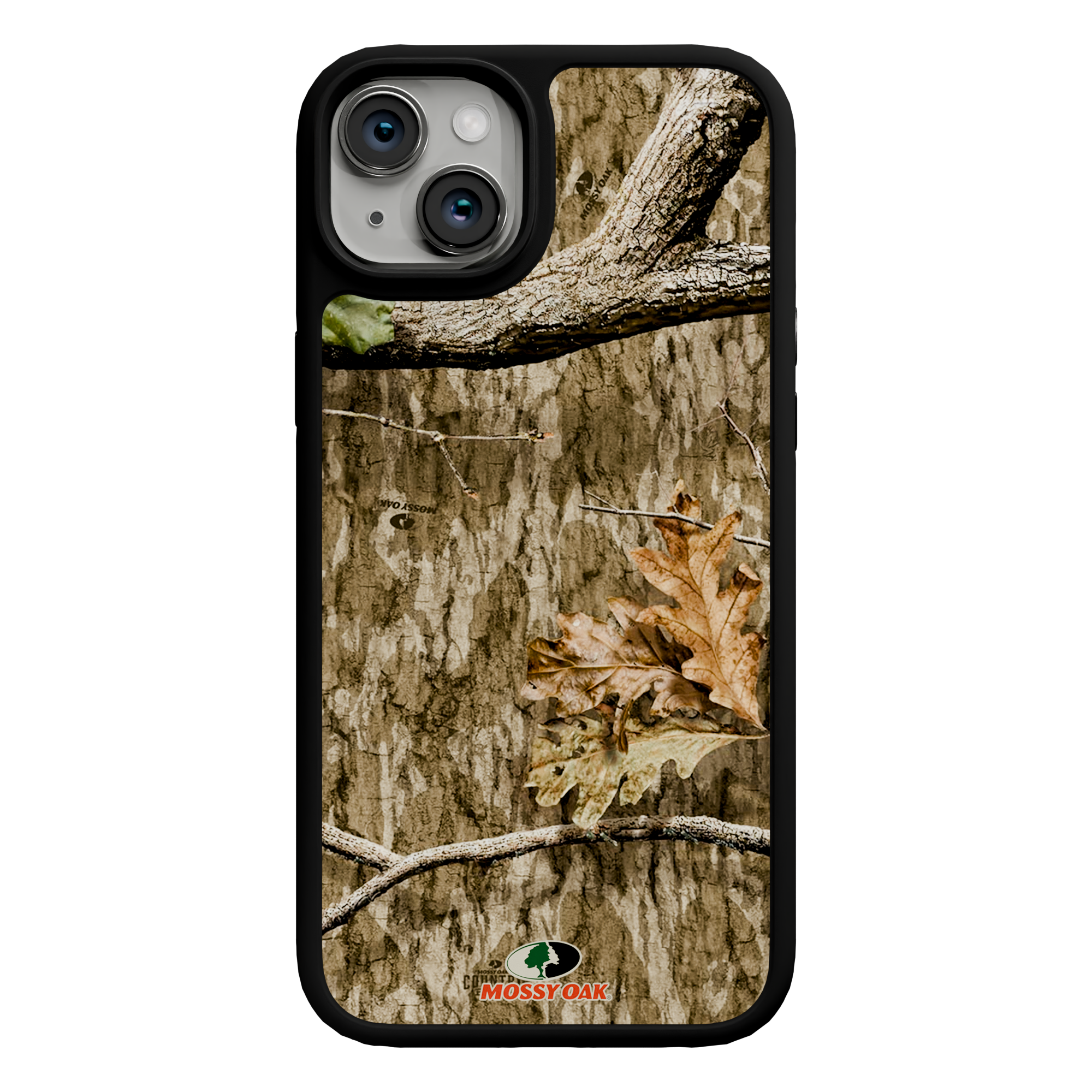 Shock-Absorbent MagSafe® Case for Apple iPhone 15 Plus | Mossy Oak Country Roots Camo