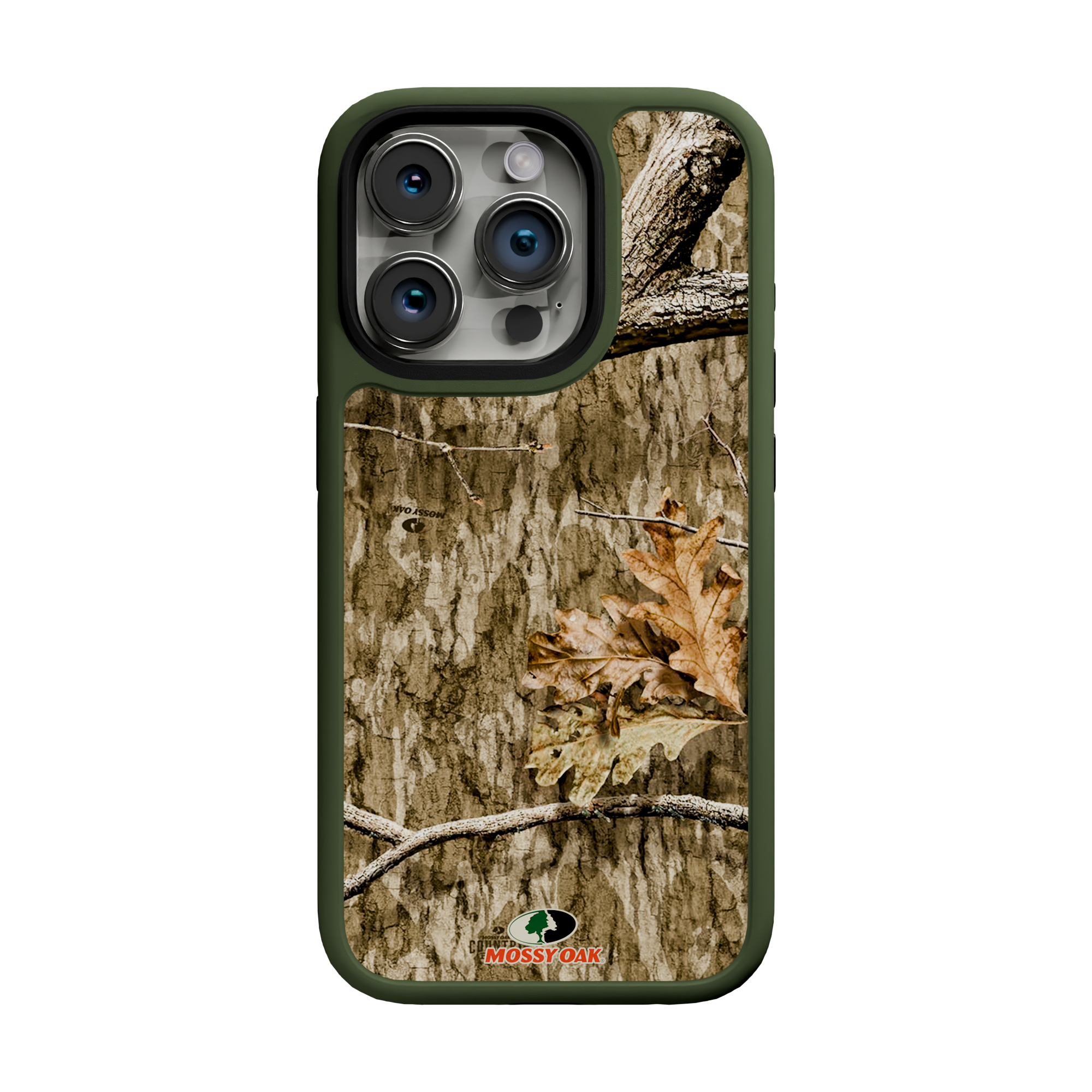 Shock-Absorbent MagSafe® Case for Apple iPhone 15 Pro | Mossy Oak Country Roots Camo