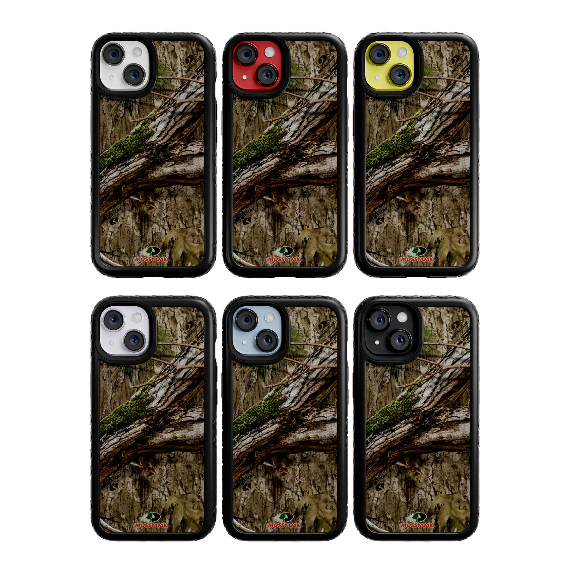 Mossy Oak MagSafe® Dual Layer Case for Apple iPhone 14 - Country DNA Onyx Black