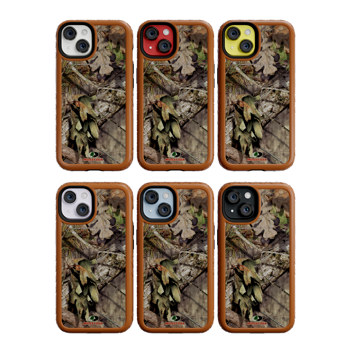 Mossy Oak MagSafe® Dual Layer Case for Apple iPhone 14 - Breakup Country Pumpkin Spice
