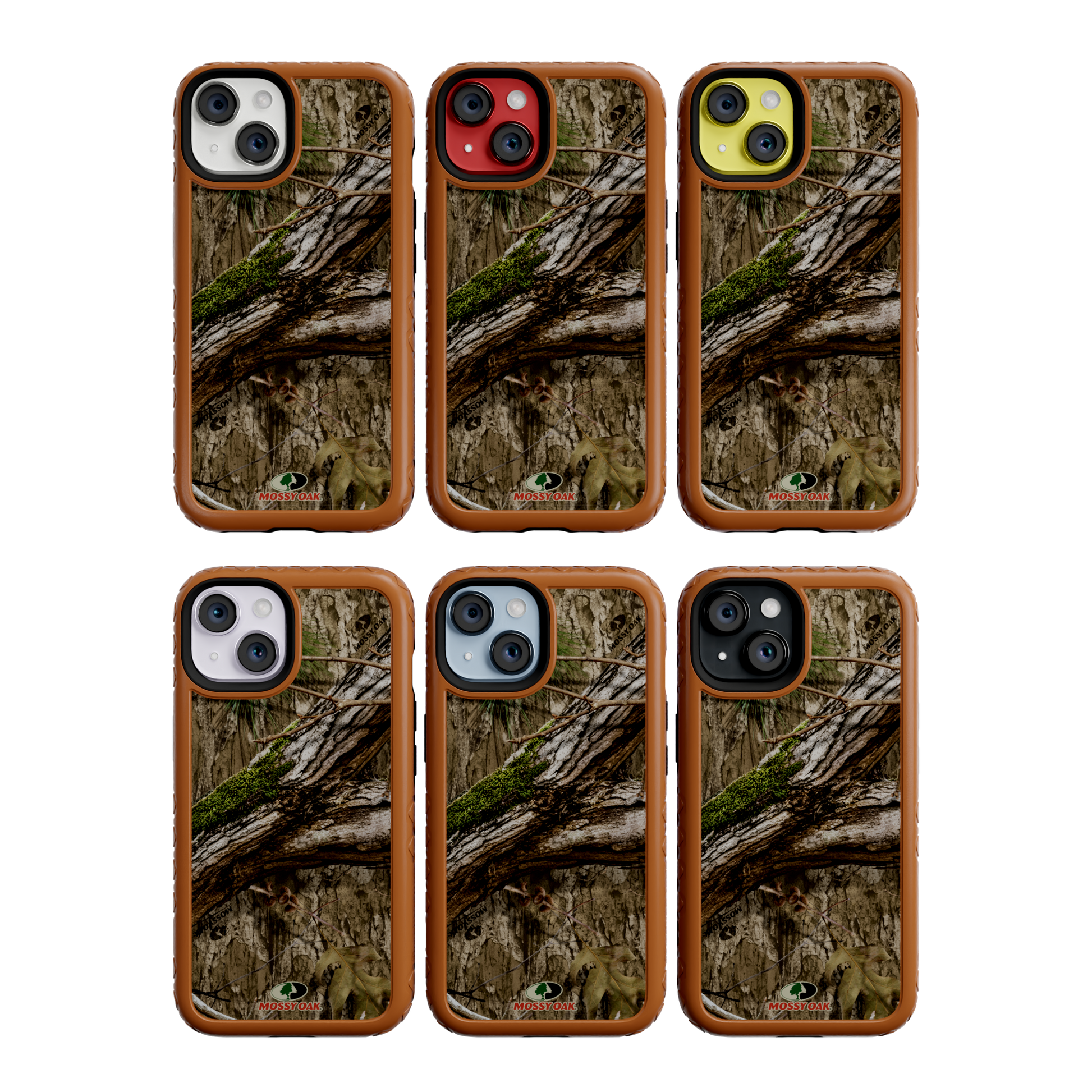 Mossy Oak MagSafe® Dual Layer Case for Apple iPhone 14 - Country DNA Pumpkin Spice
