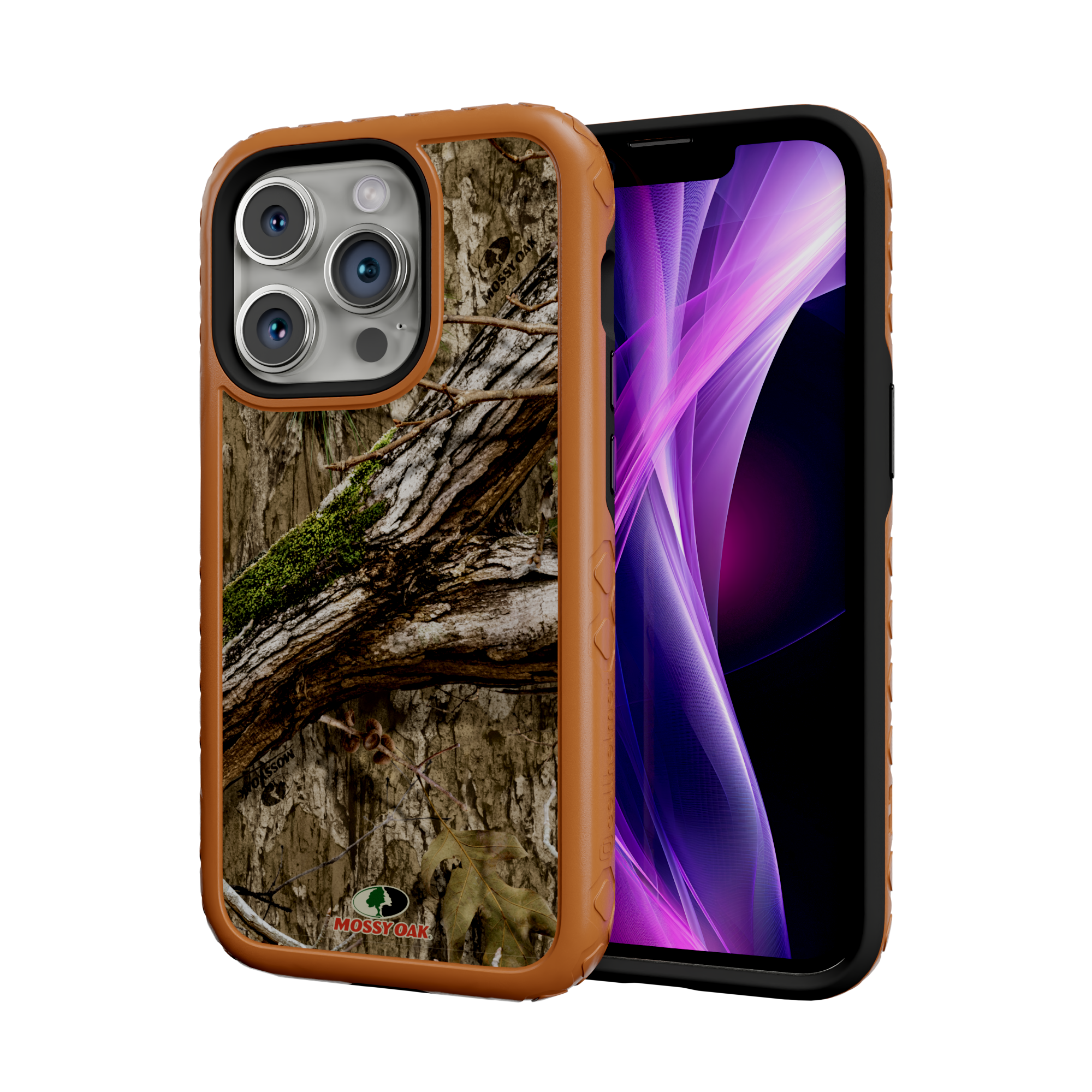 Mossy Oak MagSafe® Dual Layer Case for Apple iPhone 14 Pro - Country DNA Pumpkin Spice