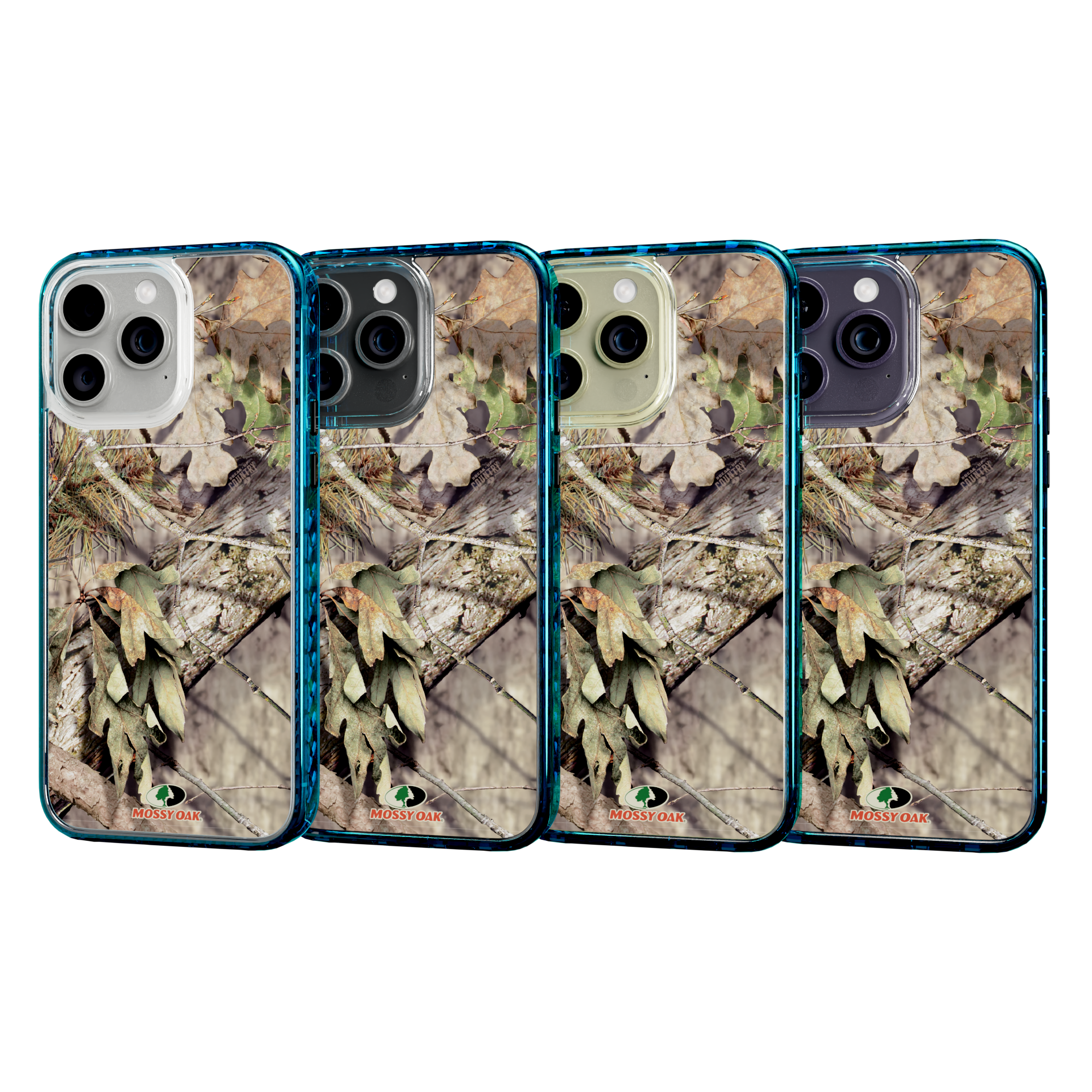 Mossy Oak MagSafe® Dual Layer Case for Apple iPhone 14 Pro Max - Breakup Country Deep Sea Blue
