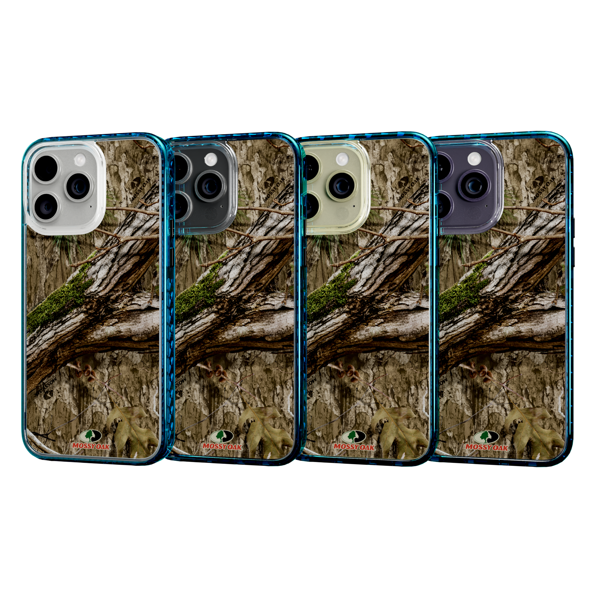 Mossy Oak MagSafe® Dual Layer Case for Apple iPhone 14 Pro Max - Country DNA Deep Sea Blue