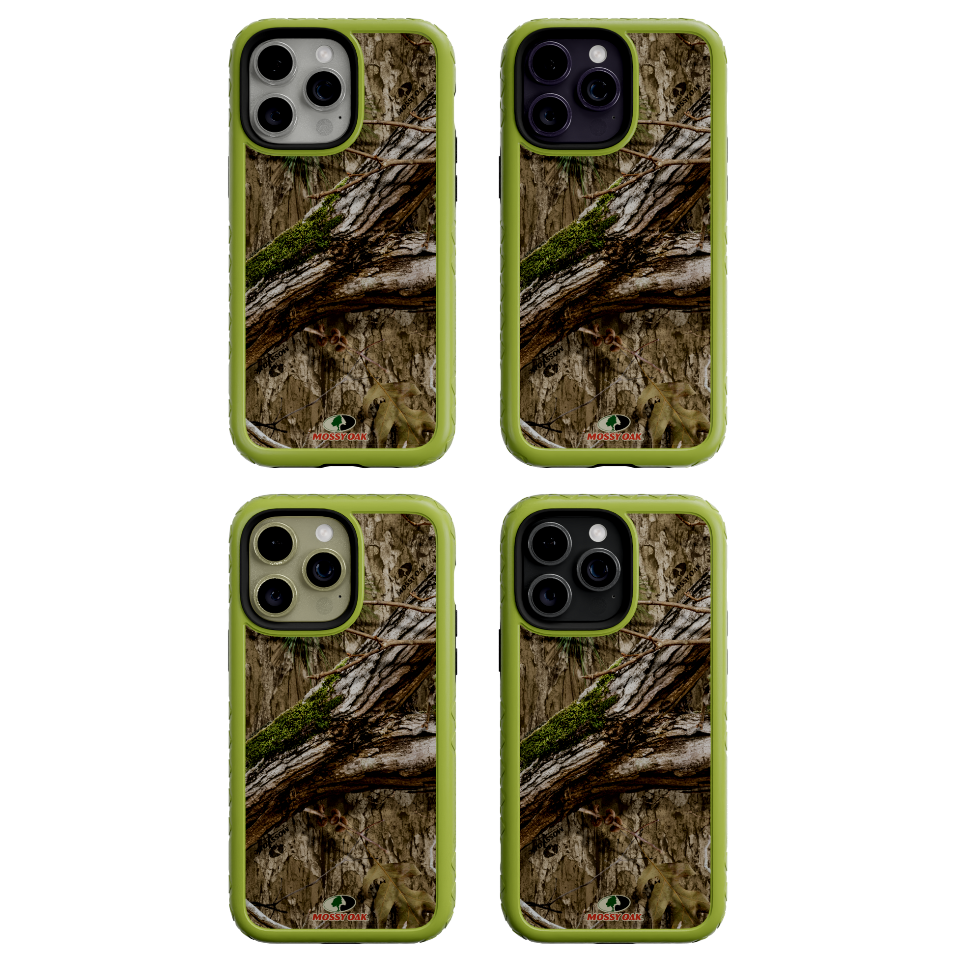 Mossy Oak MagSafe® Dual Layer Case for Apple iPhone 14 Pro Max - Country DNA Electric Lime