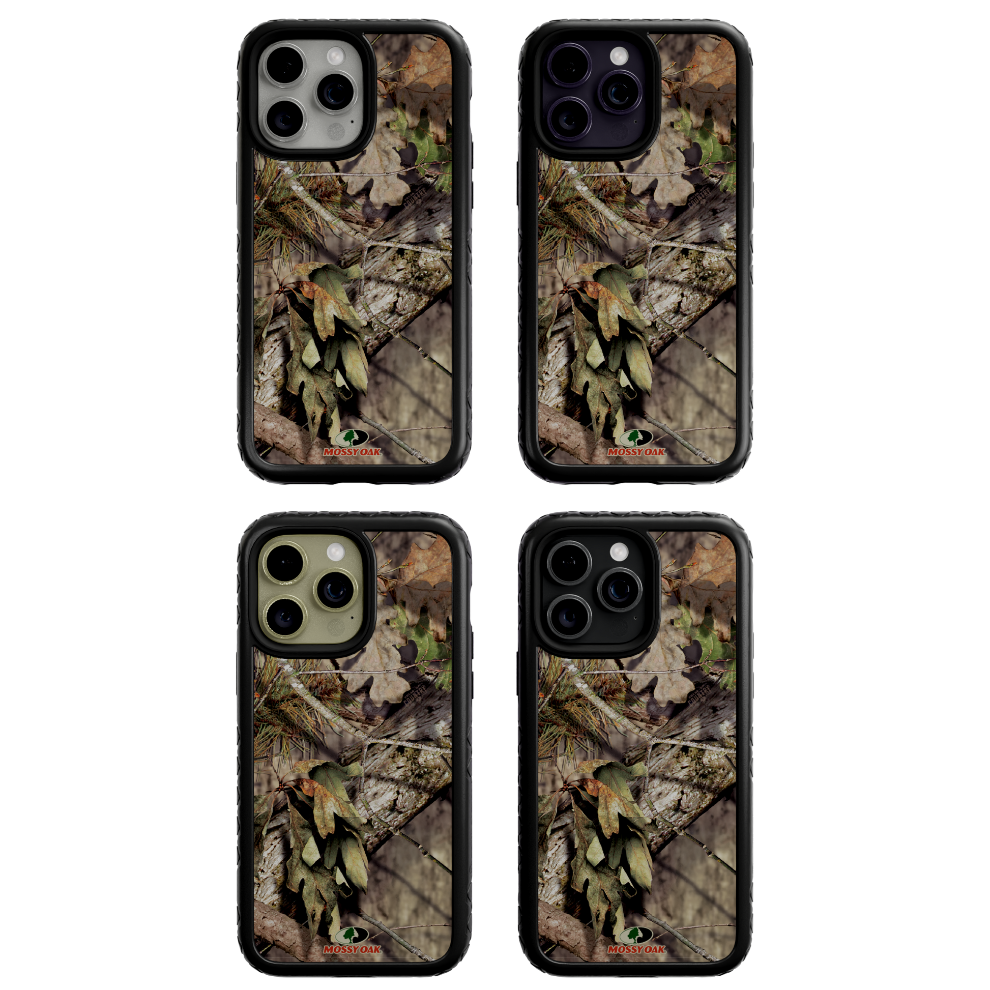Mossy Oak MagSafe® Dual Layer Case for Apple iPhone 14 Pro Max - Breakup Country Onyx Black