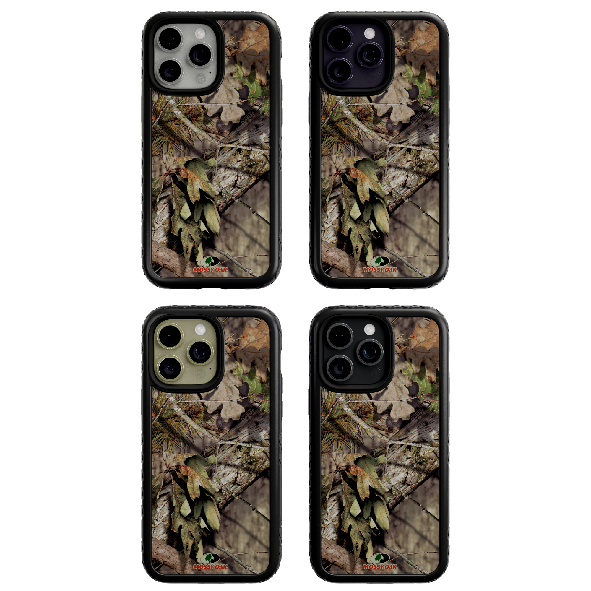 Mossy Oak MagSafe® Dual Layer Case for Apple iPhone 14 Pro Max - Breakup Country Onyx Black
