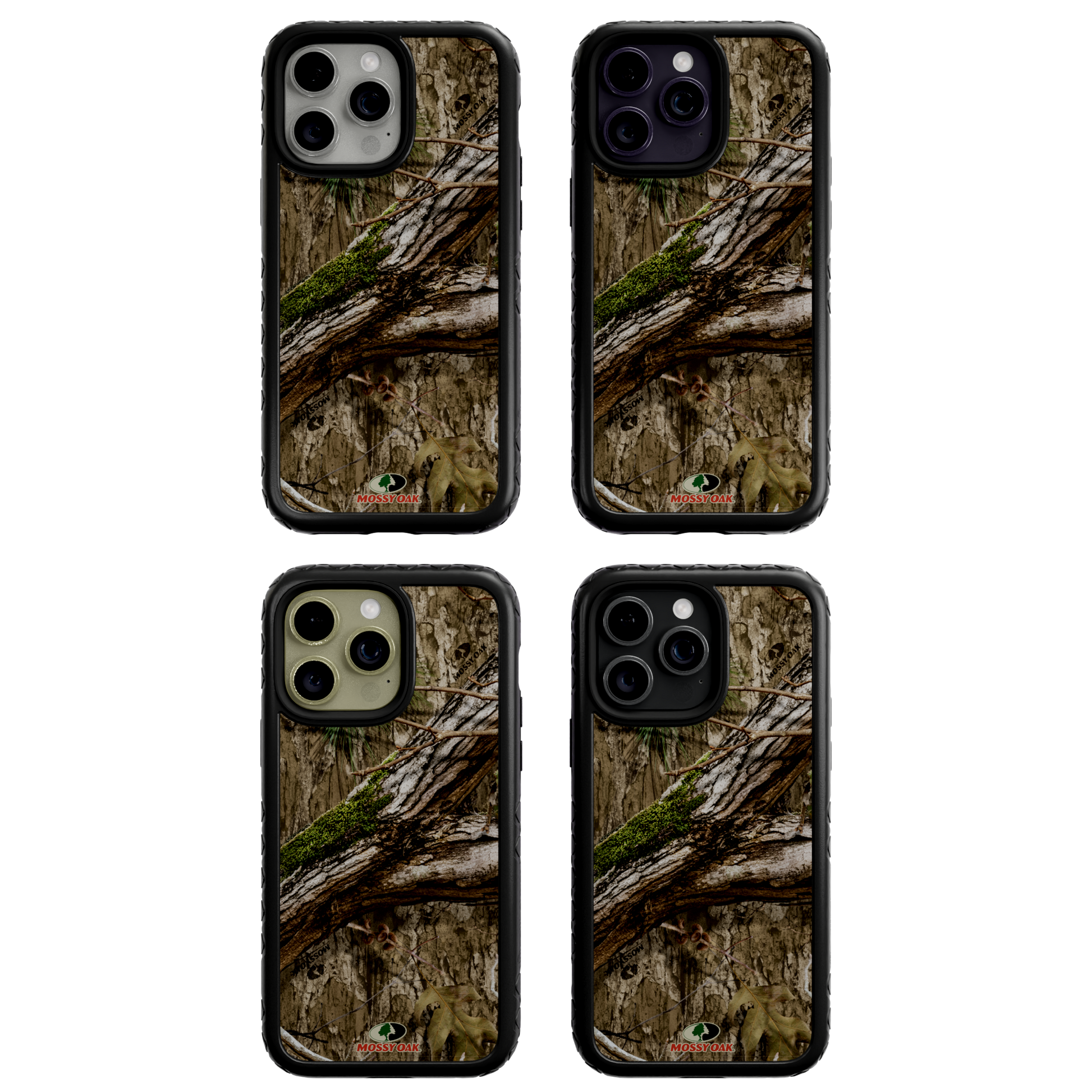 Mossy Oak MagSafe® Dual Layer Case for Apple iPhone 14 Pro Max - Country DNA Onyx Black