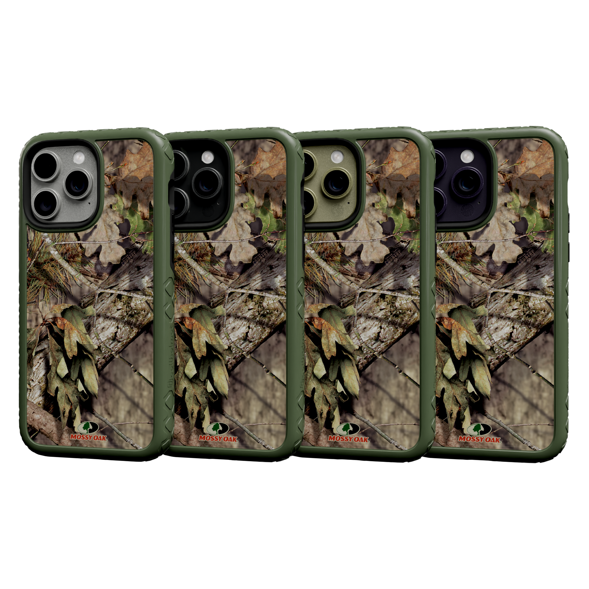 Mossy Oak MagSafe® Dual Layer Case for Apple iPhone 14 Pro Max - Breakup Country Olive Drab Green