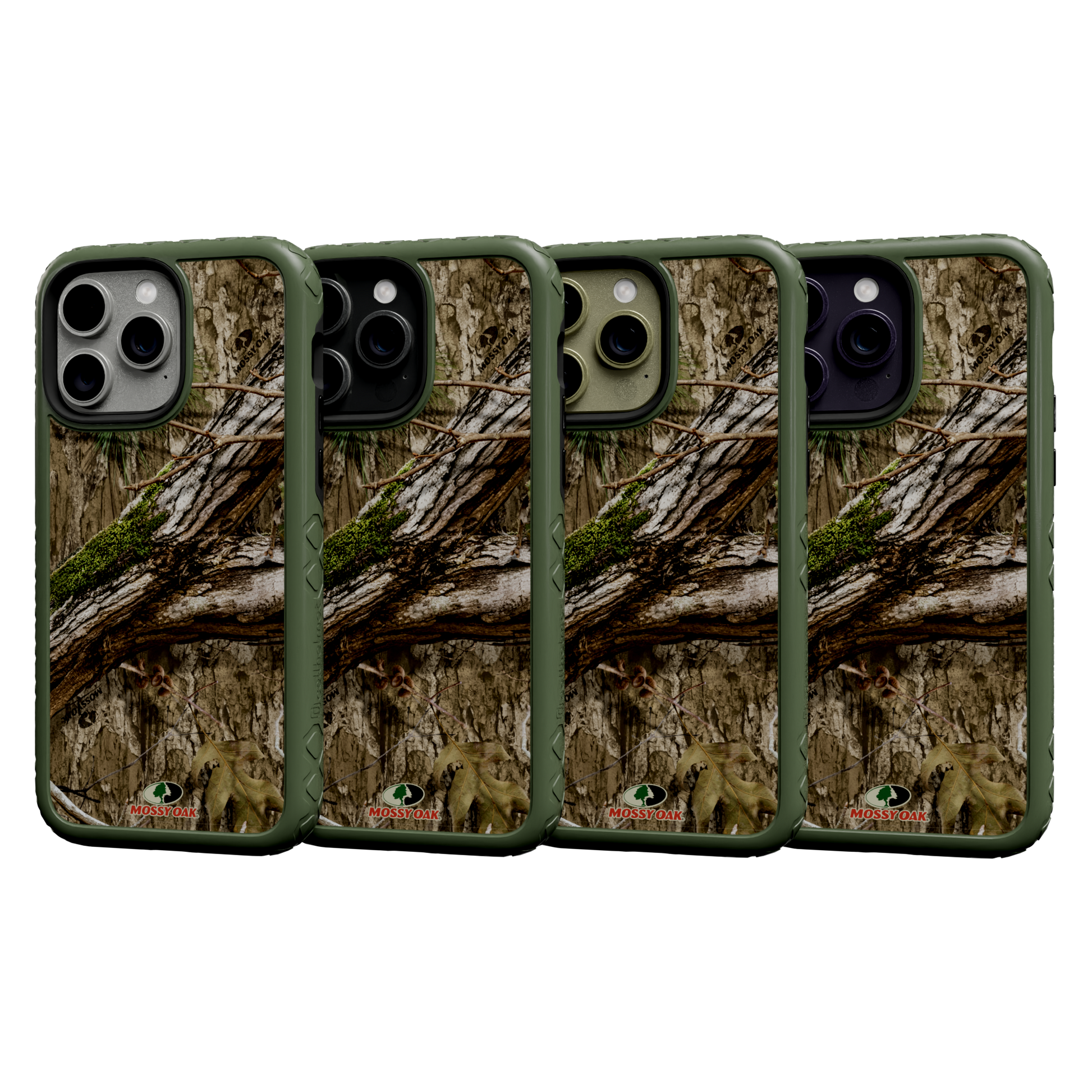 Mossy Oak MagSafe® Dual Layer Case for Apple iPhone 14 Pro Max - Country DNA Olive Drab Green