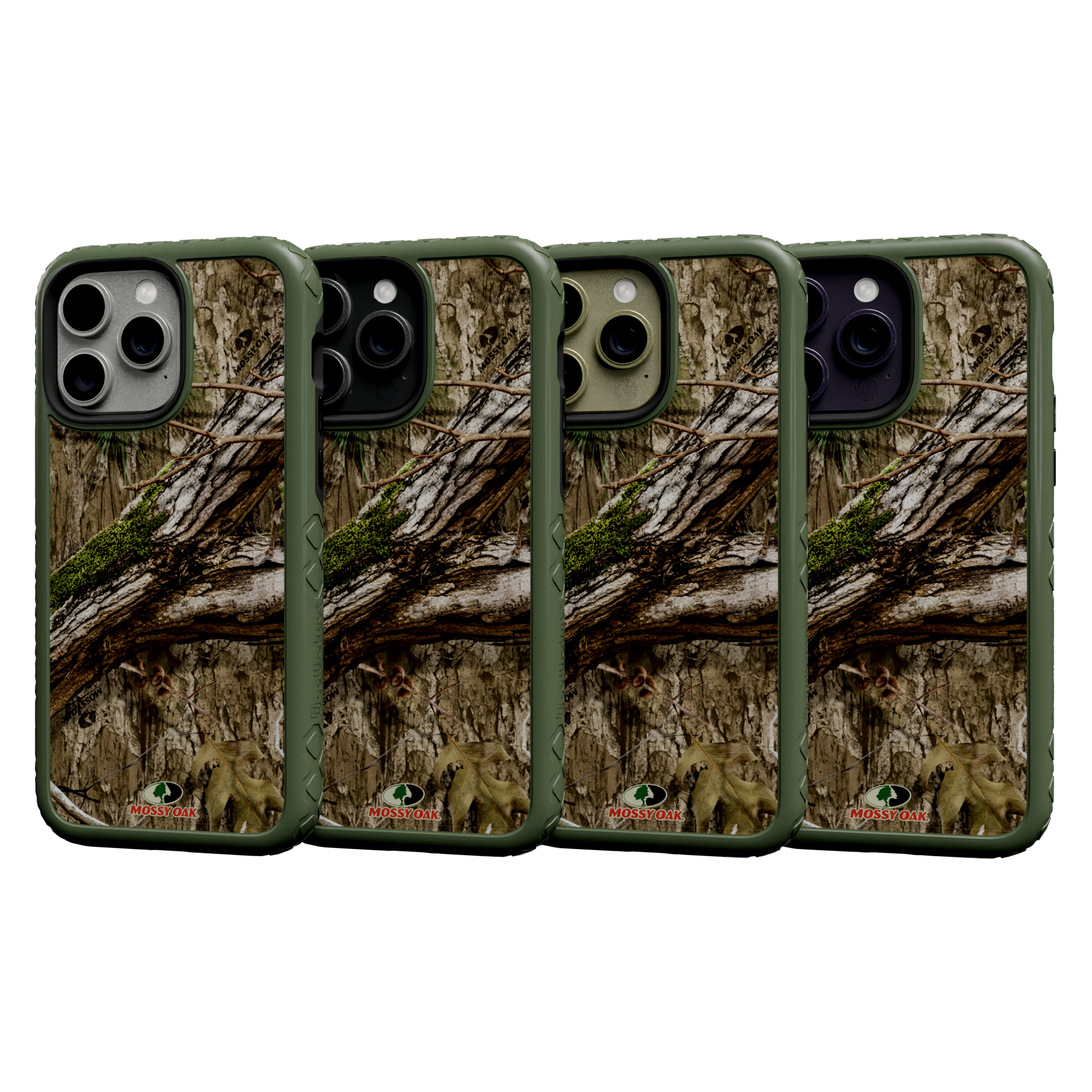 Mossy Oak MagSafe® Dual Layer Case for Apple iPhone 14 Pro Max - Country DNA Olive Drab Green