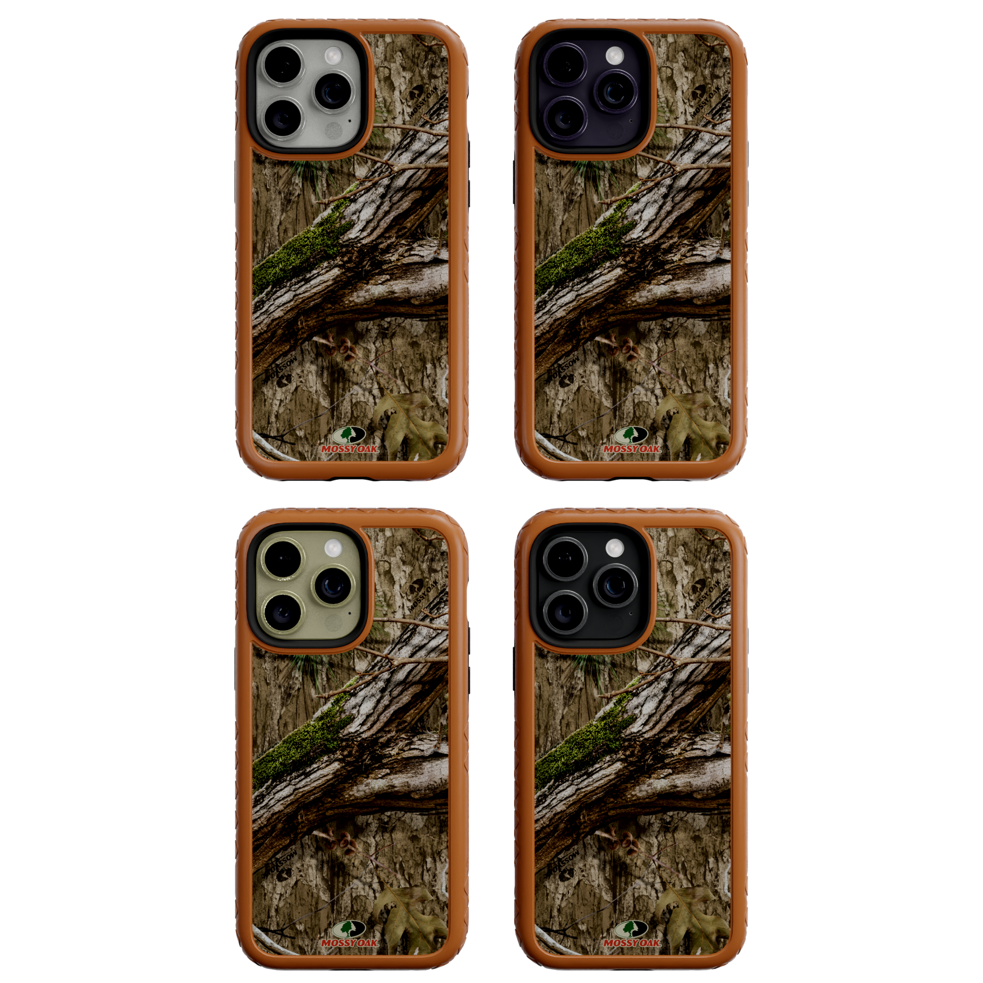 Mossy Oak MagSafe® Dual Layer Case for Apple iPhone 14 Pro Max - Country DNA Pumpkin Spice