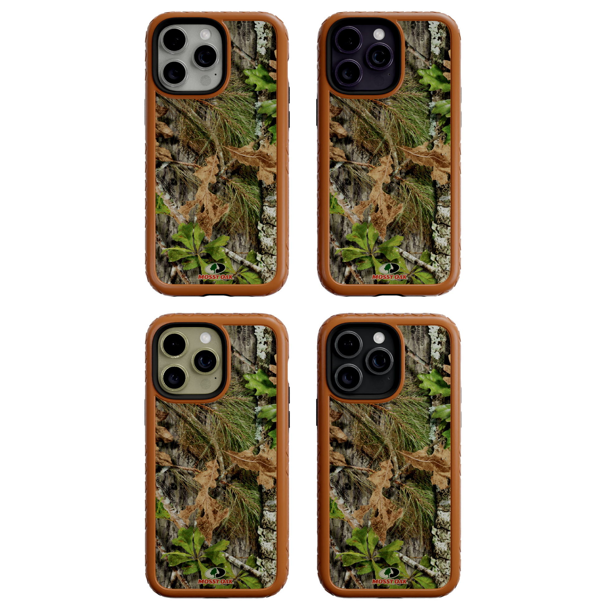 Mossy Oak | MagSafe Dual Layer Case for Apple iPhone 14 Pro Max | Obsession | Fortitude Series Pumpkin Spice