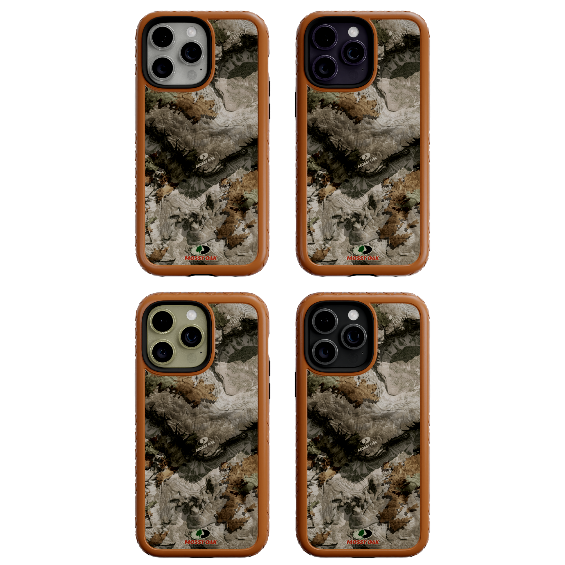 Mossy Oak MagSafe® Dual Layer Case for Apple iPhone 14 Pro Max - Terra Gila Pumpkin Spice