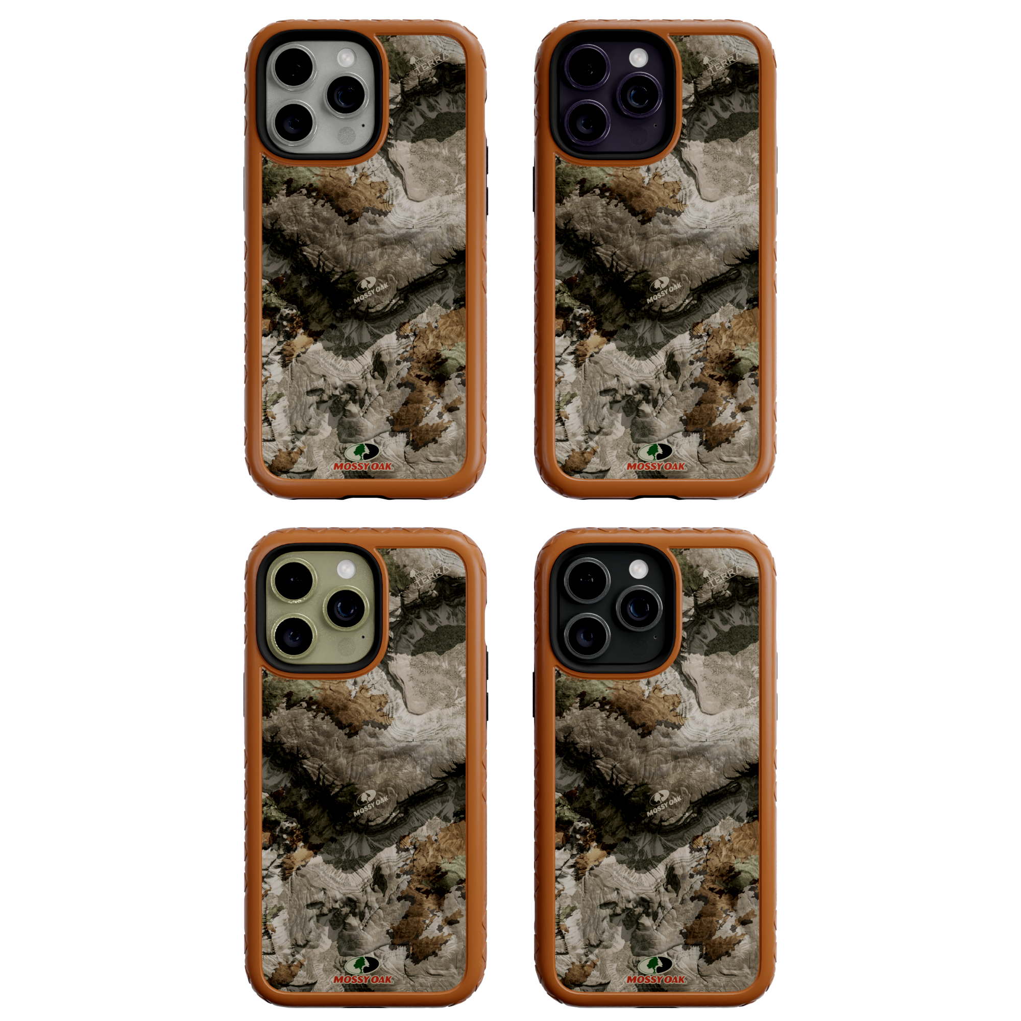 Mossy Oak MagSafe® Dual Layer Case for Apple iPhone 14 Pro Max - Terra Gila Pumpkin Spice