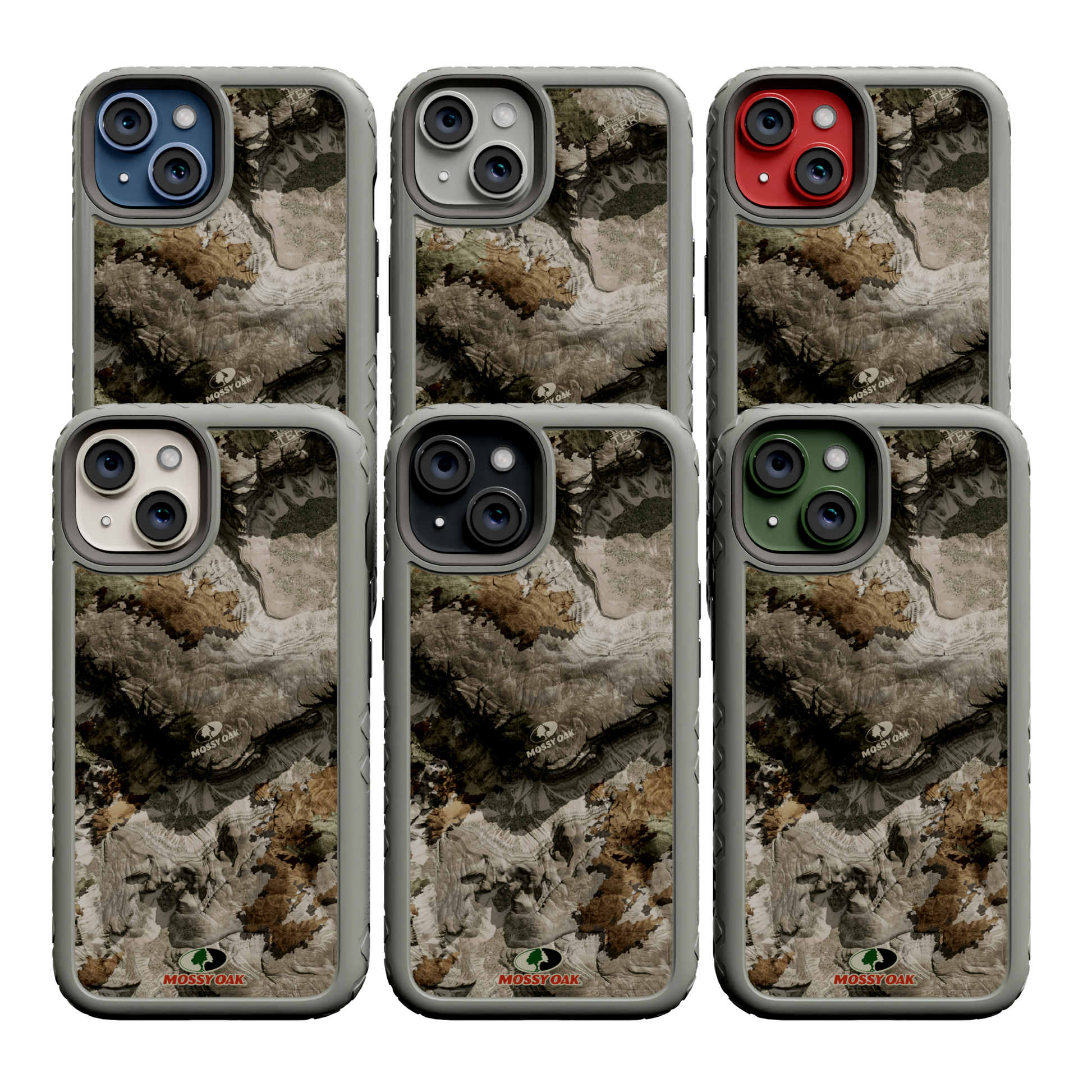 Mossy Oak Fortitude Series for Apple iPhone 13 - Terra Gila Gray