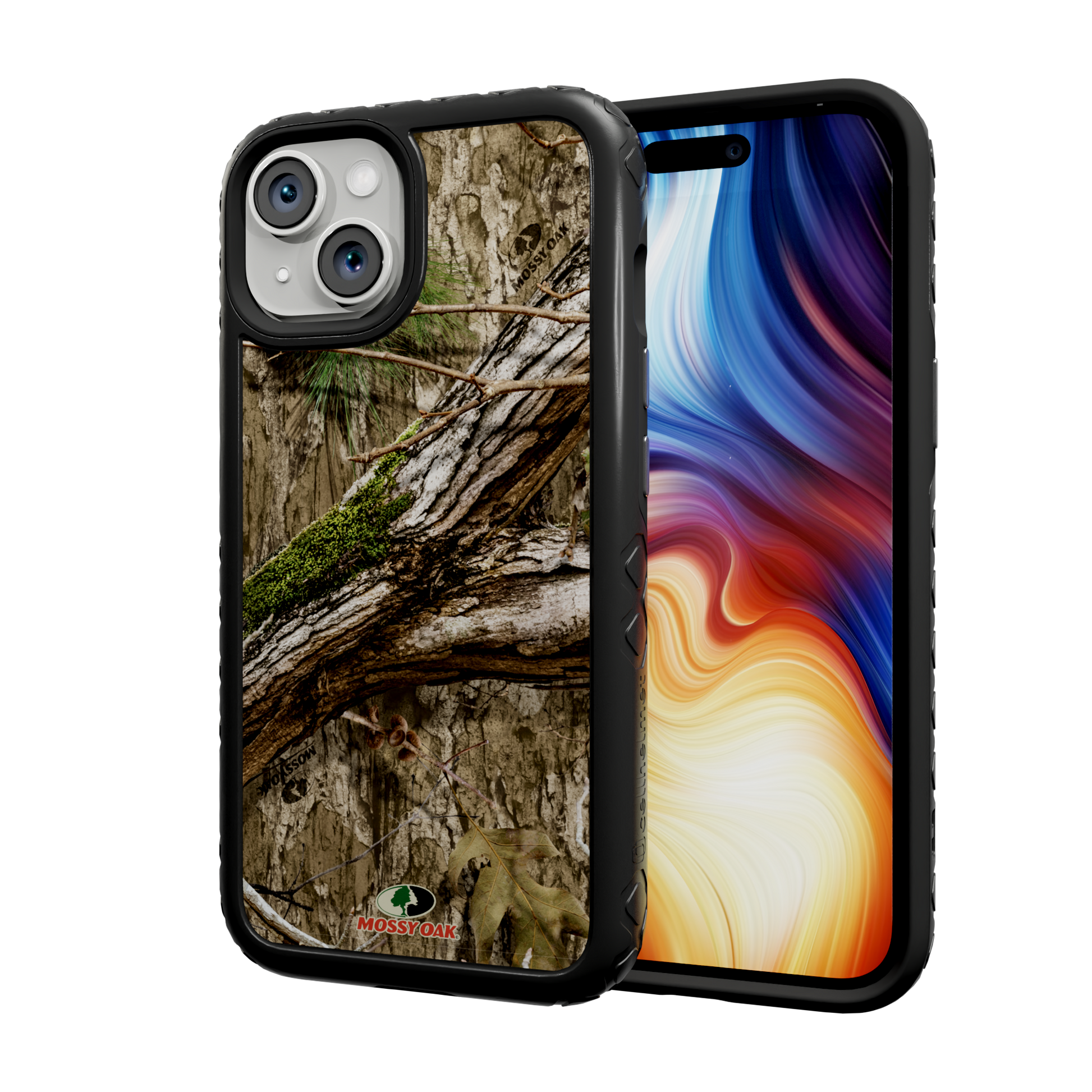 Mossy Oak Protective Case for Apple iPhone 13 - Country DNA Onyx Black