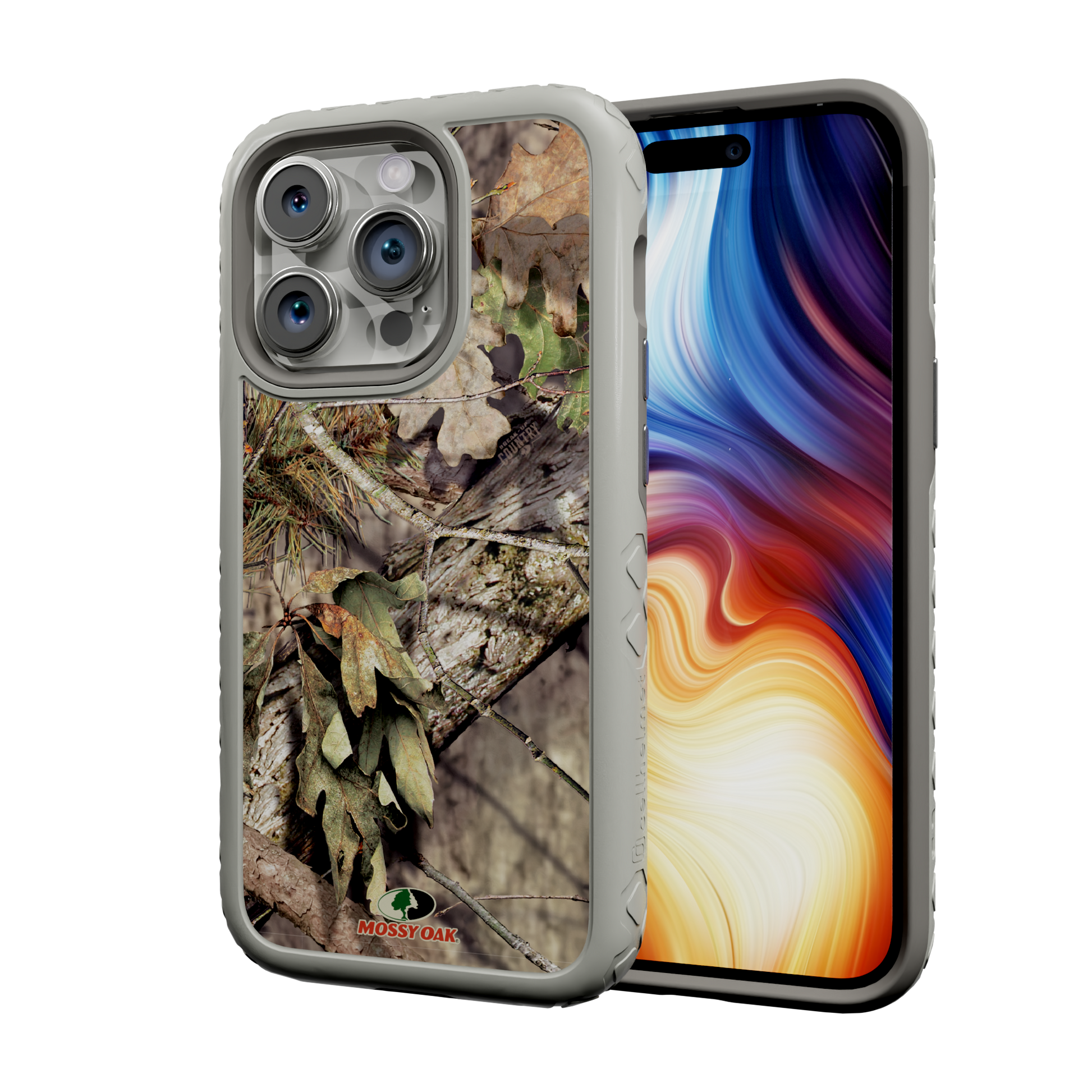 Mossy Oak Protective Case for Apple iPhone 13 Pro - Breakup Country Gray