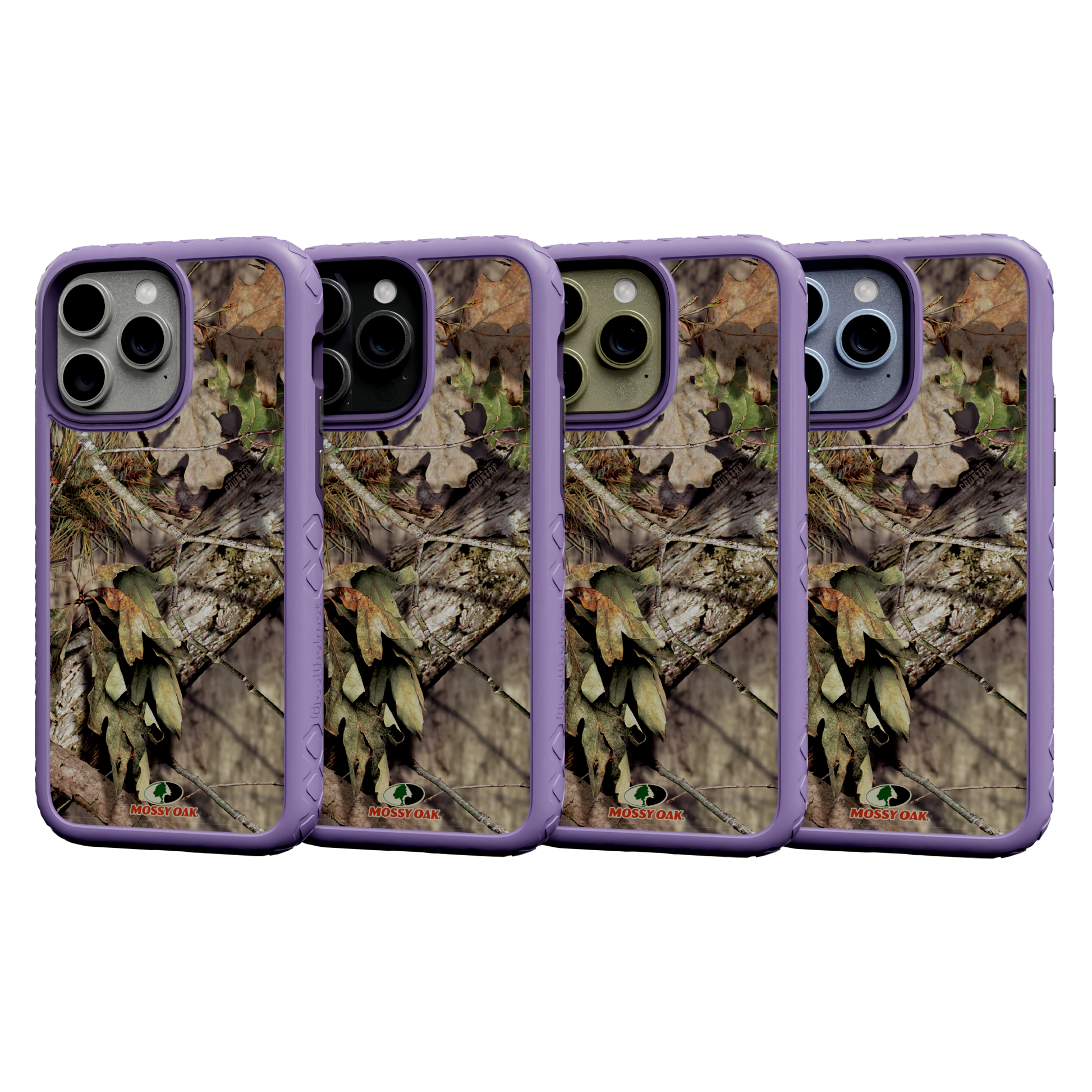 Mossy Oak Protective Case for Apple iPhone 13 Pro Max - Breakup Country Lilac Blossom Purple