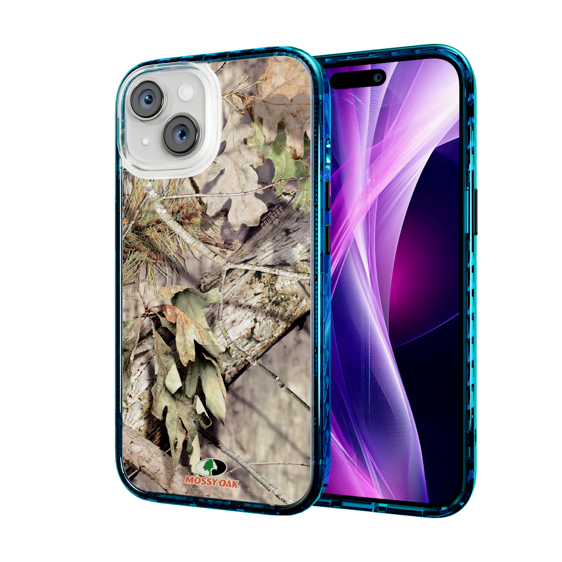Mossy Oak Magnitude Series for Apple iPhone 14  - Breakup Country Deep Sea Blue