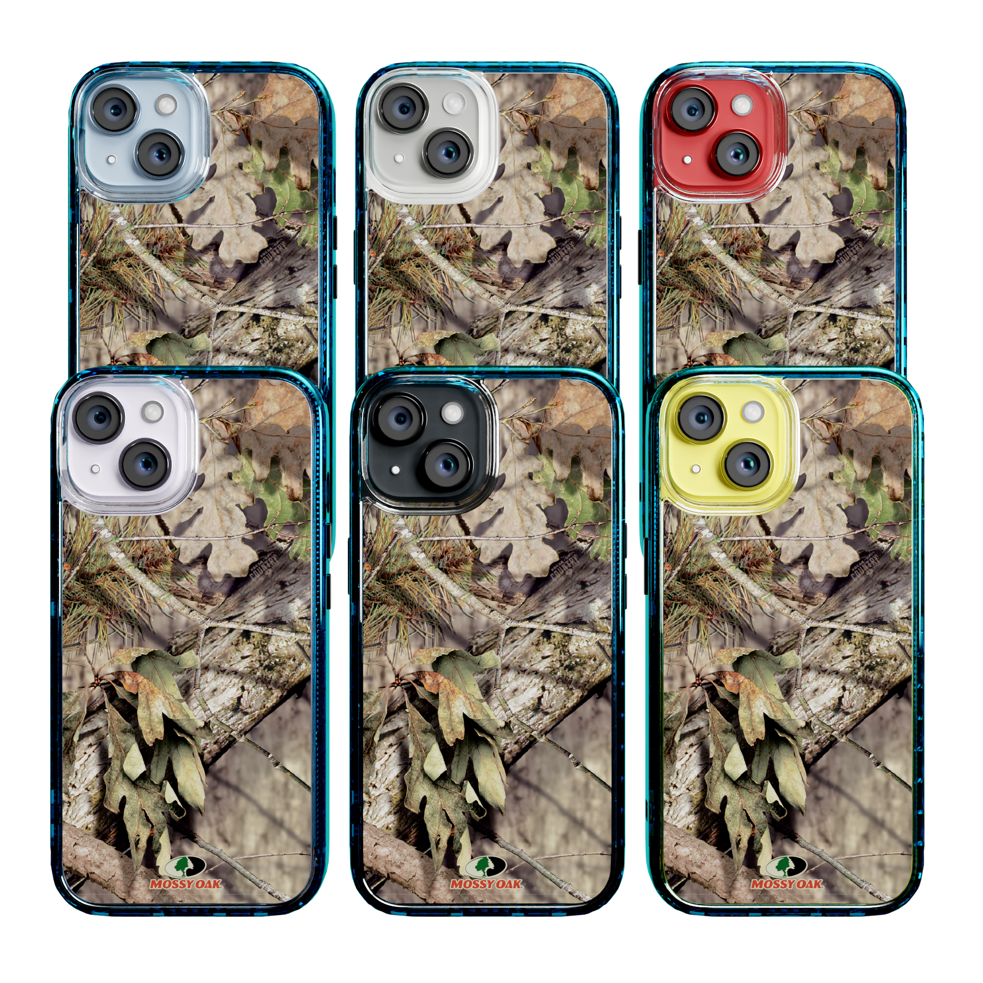 Mossy Oak Magnitude Series for Apple iPhone 14  - Breakup Country Deep Sea Blue