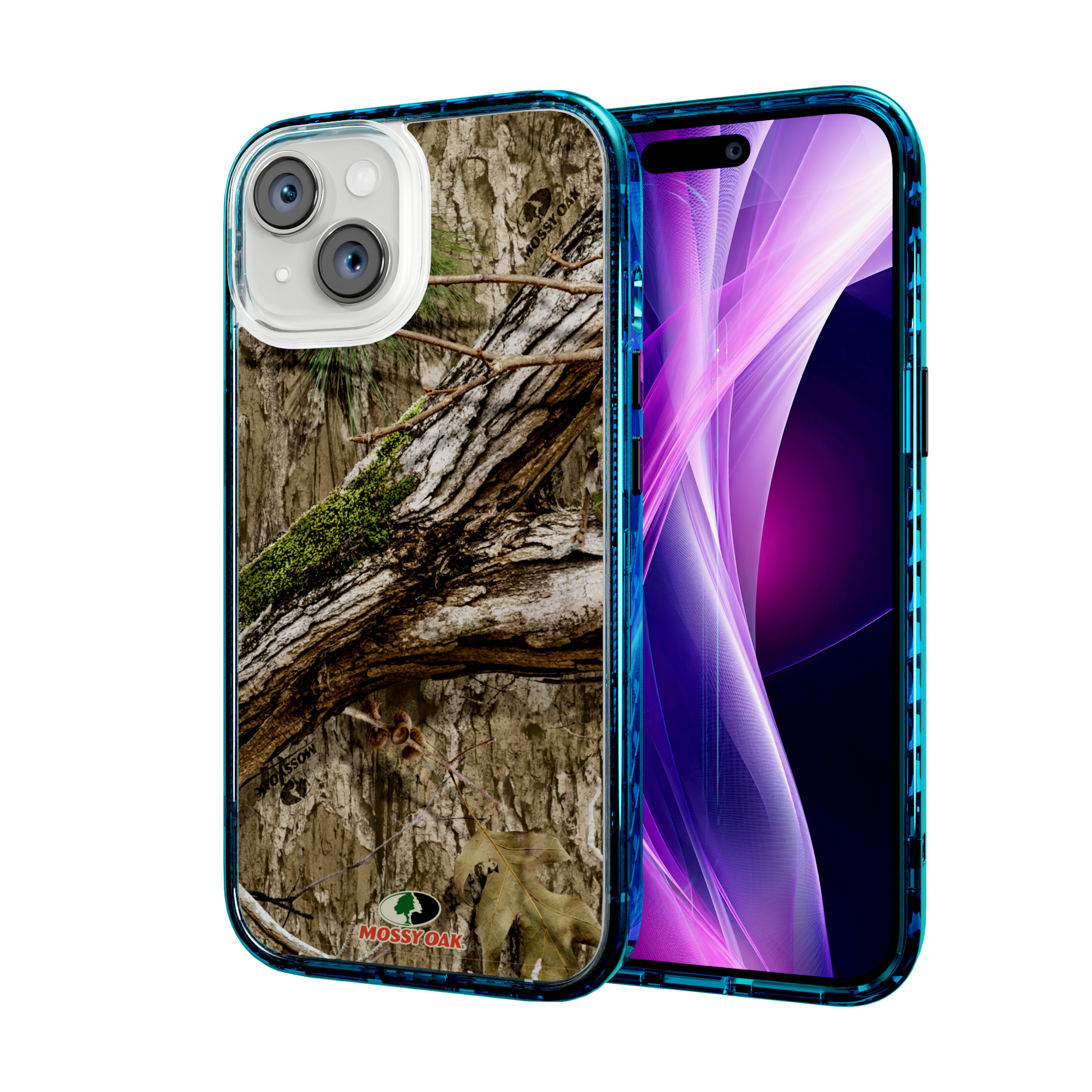Mossy Oak Magnitude Series for Apple iPhone 14  - Country DNA Deep Sea Blue