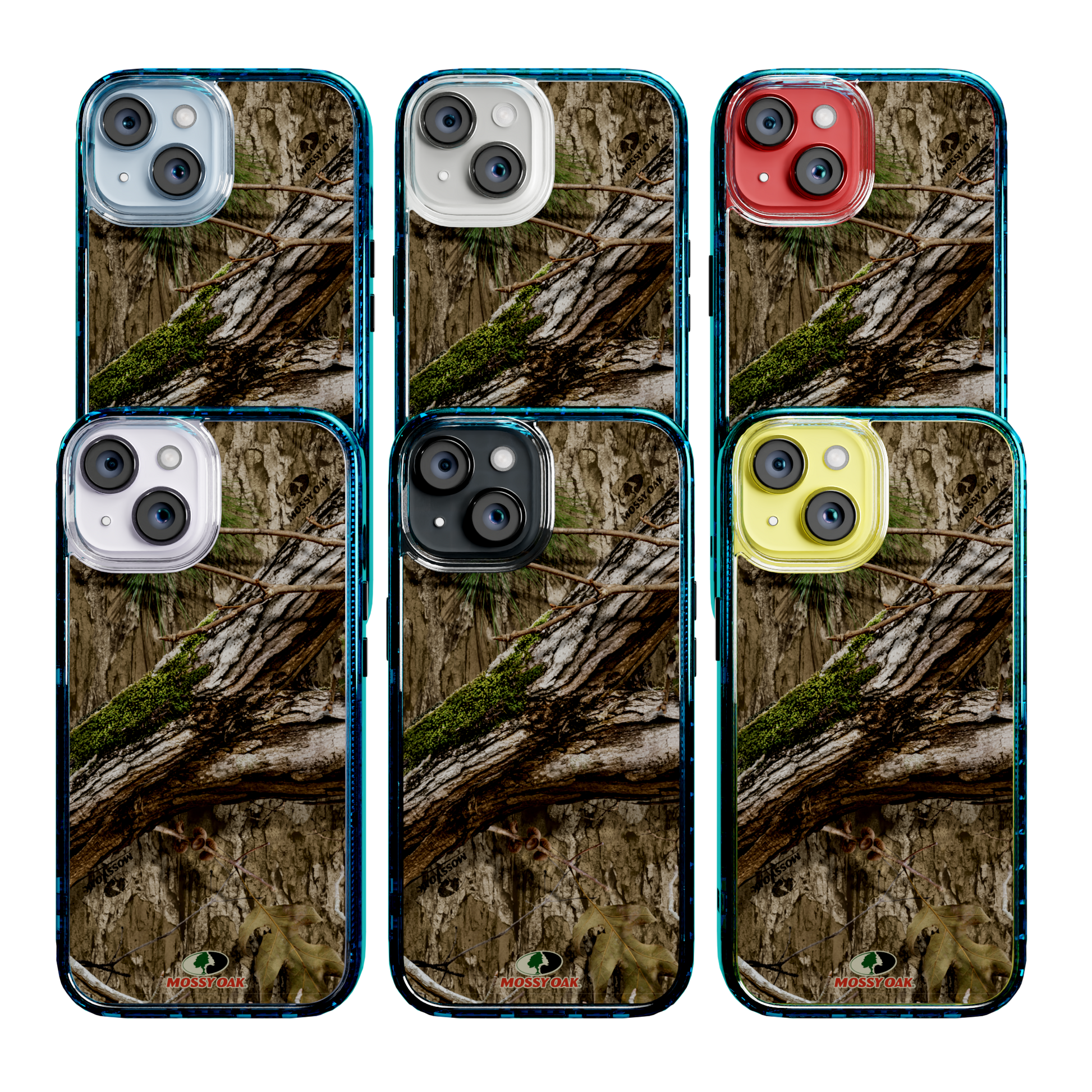 Mossy Oak Magnitude Series for Apple iPhone 14  - Country DNA Deep Sea Blue