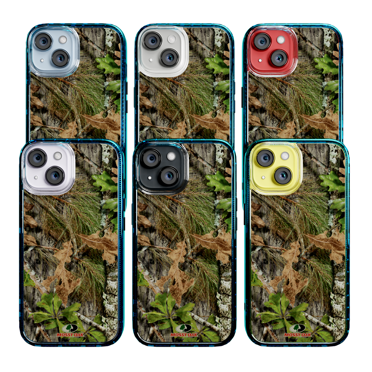 Mossy Oak Magnitude Series for Apple iPhone 14  - Obsession Deep Sea Blue