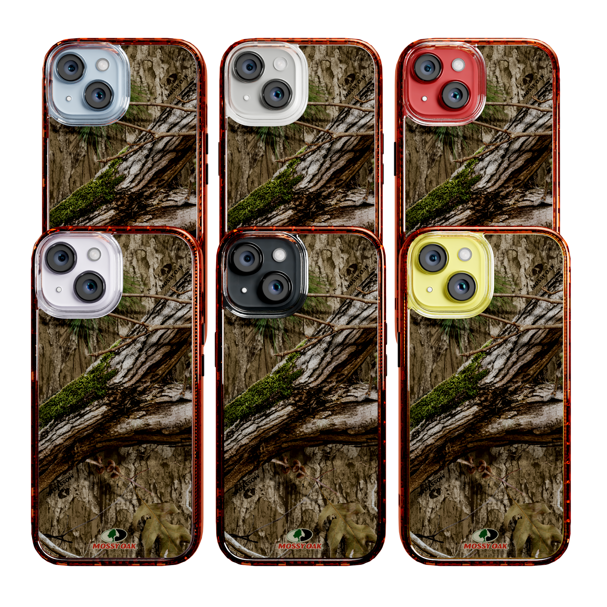 Mossy Oak Magnitude Series for Apple iPhone 14  - Country DNA Blaze Orange