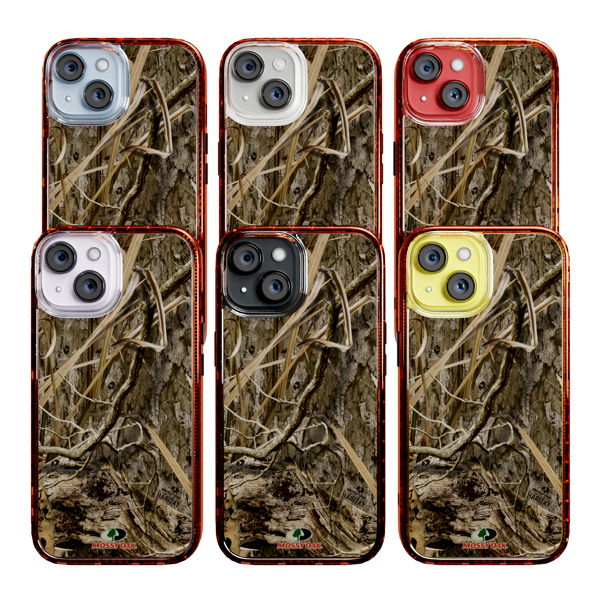 Mossy Oak Magnitude Series for Apple iPhone 14  - Shadow Grass Blaze Orange