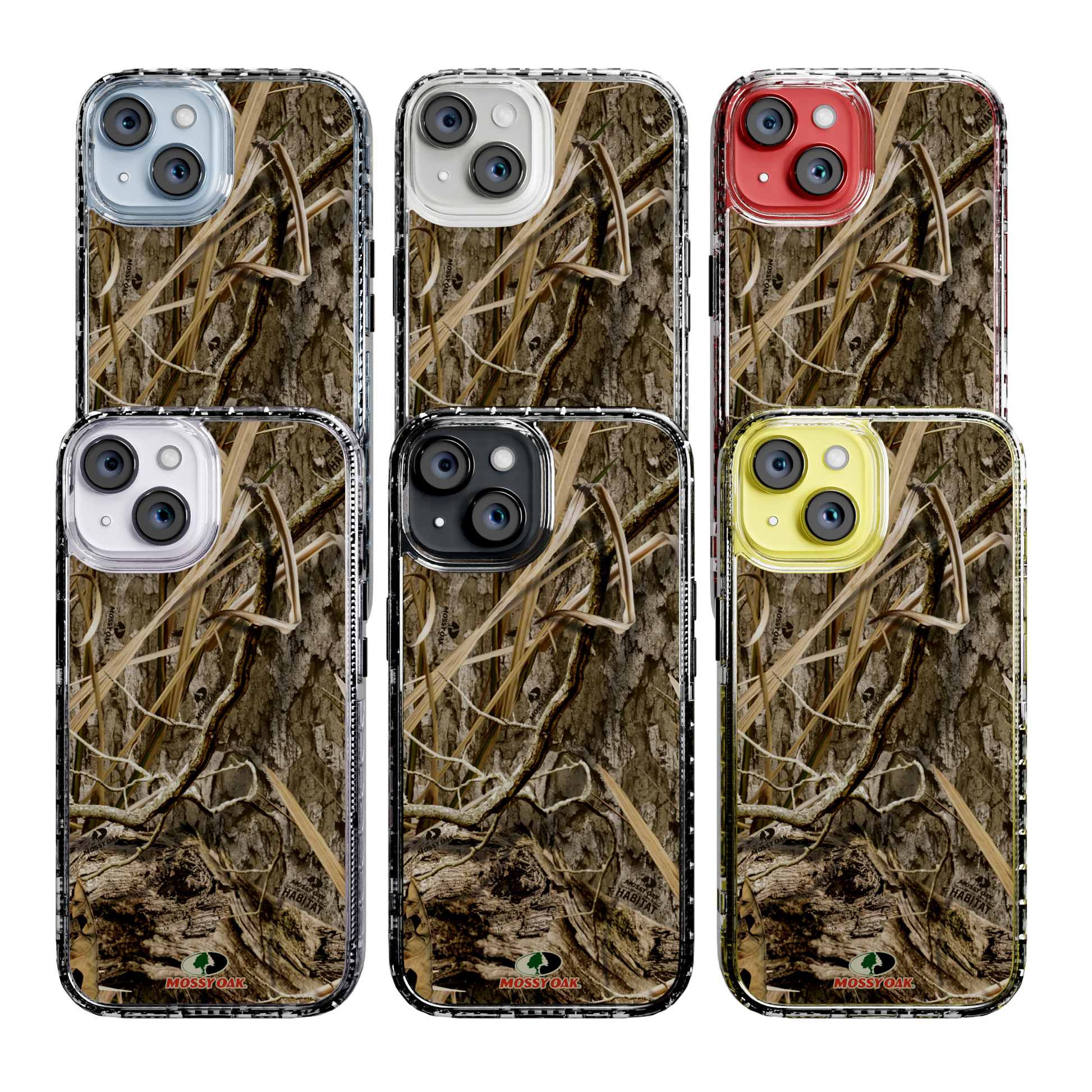 Mossy Oak Magnitude Series for Apple iPhone 14  - Shadow Grass Crystal Clear
