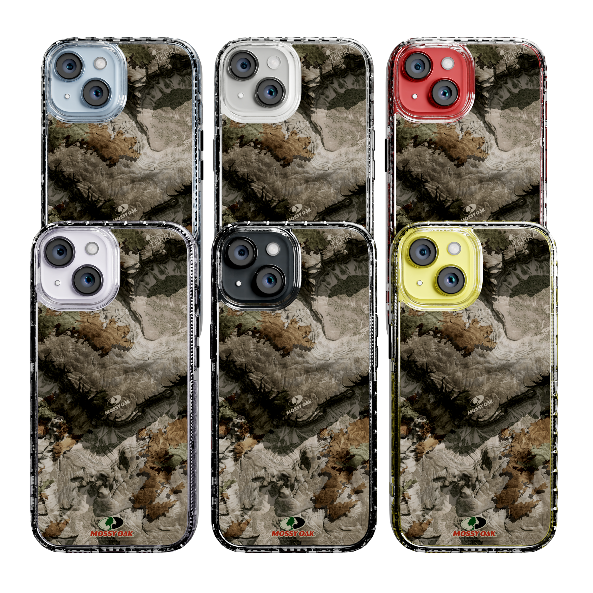 Mossy Oak Magnitude Series for Apple iPhone 14  - Terra Gila Crystal Clear