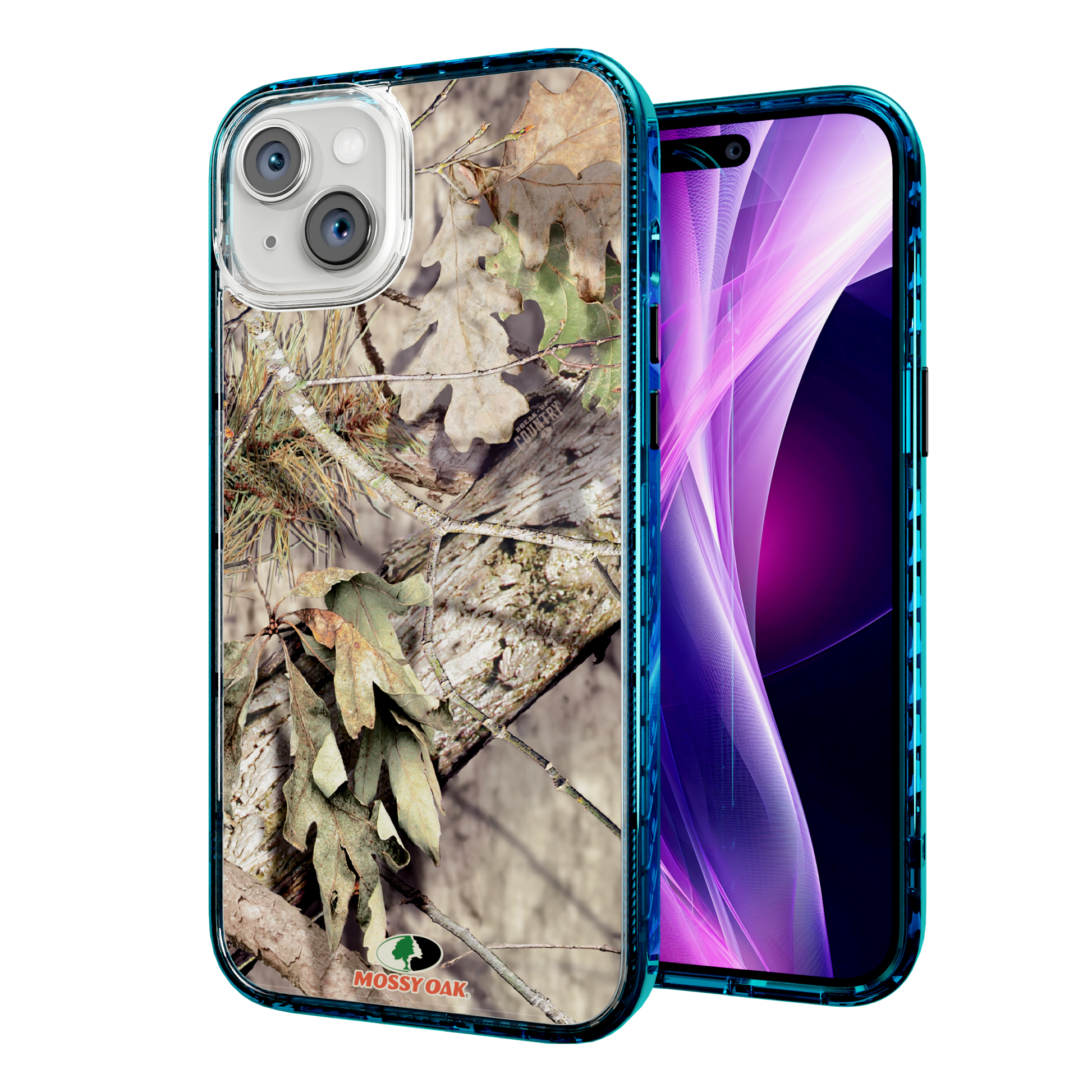 Mossy Oak Magnitude Series for Apple iPhone 14 Plus  - Breakup Country Deep Sea Blue